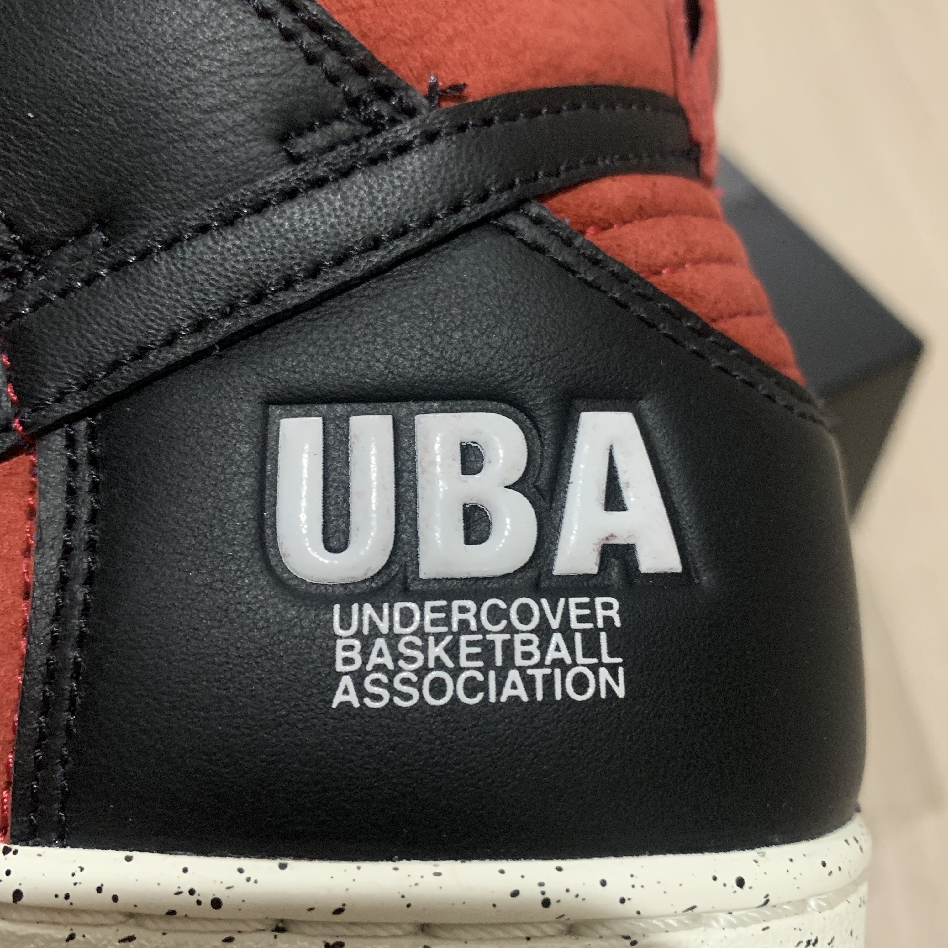 Nike x Undercover Dunk High 1985 Gym Red 착용 스타일 - 4