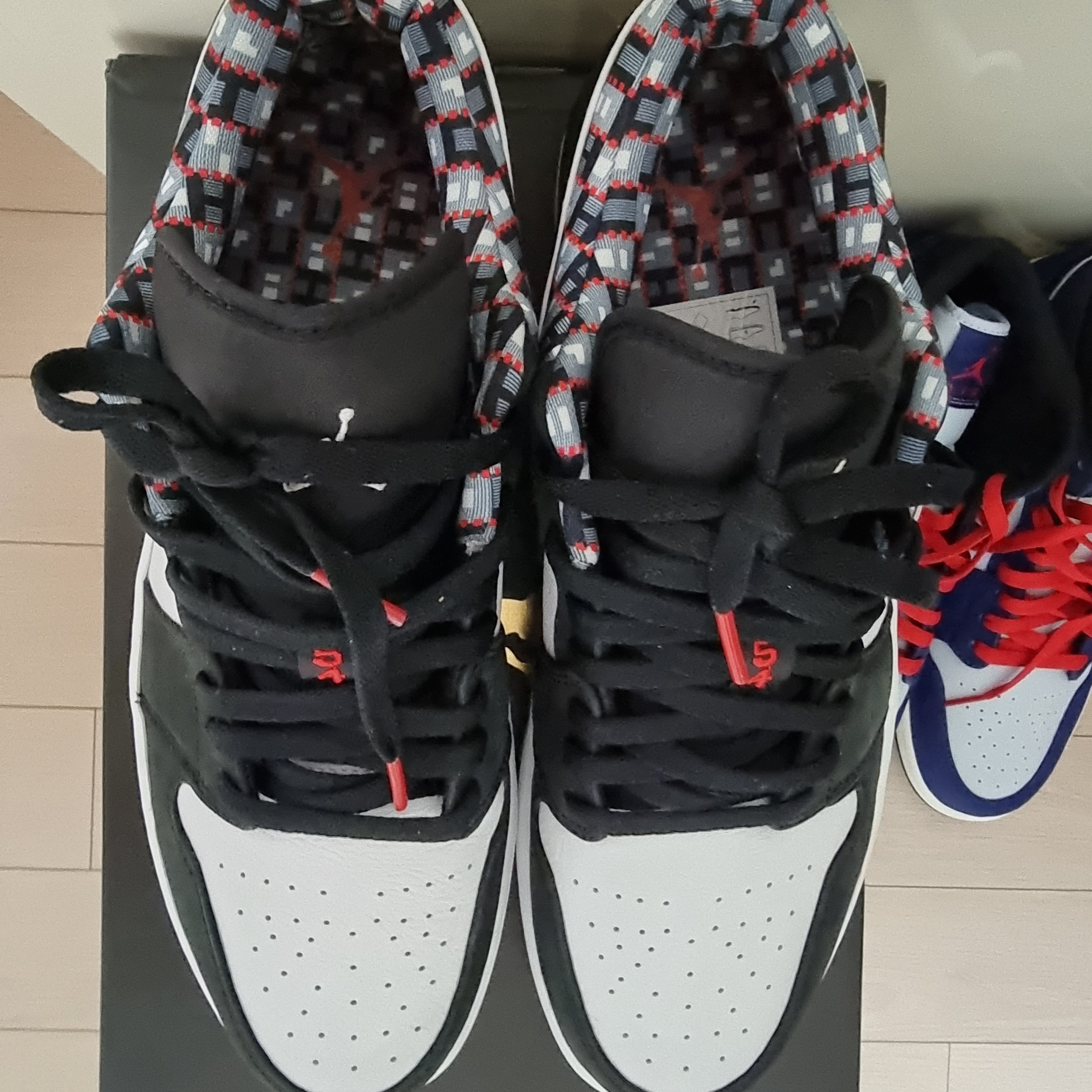 Jordan 1 Low Quai 54 2021 착용 스타일 - 1
