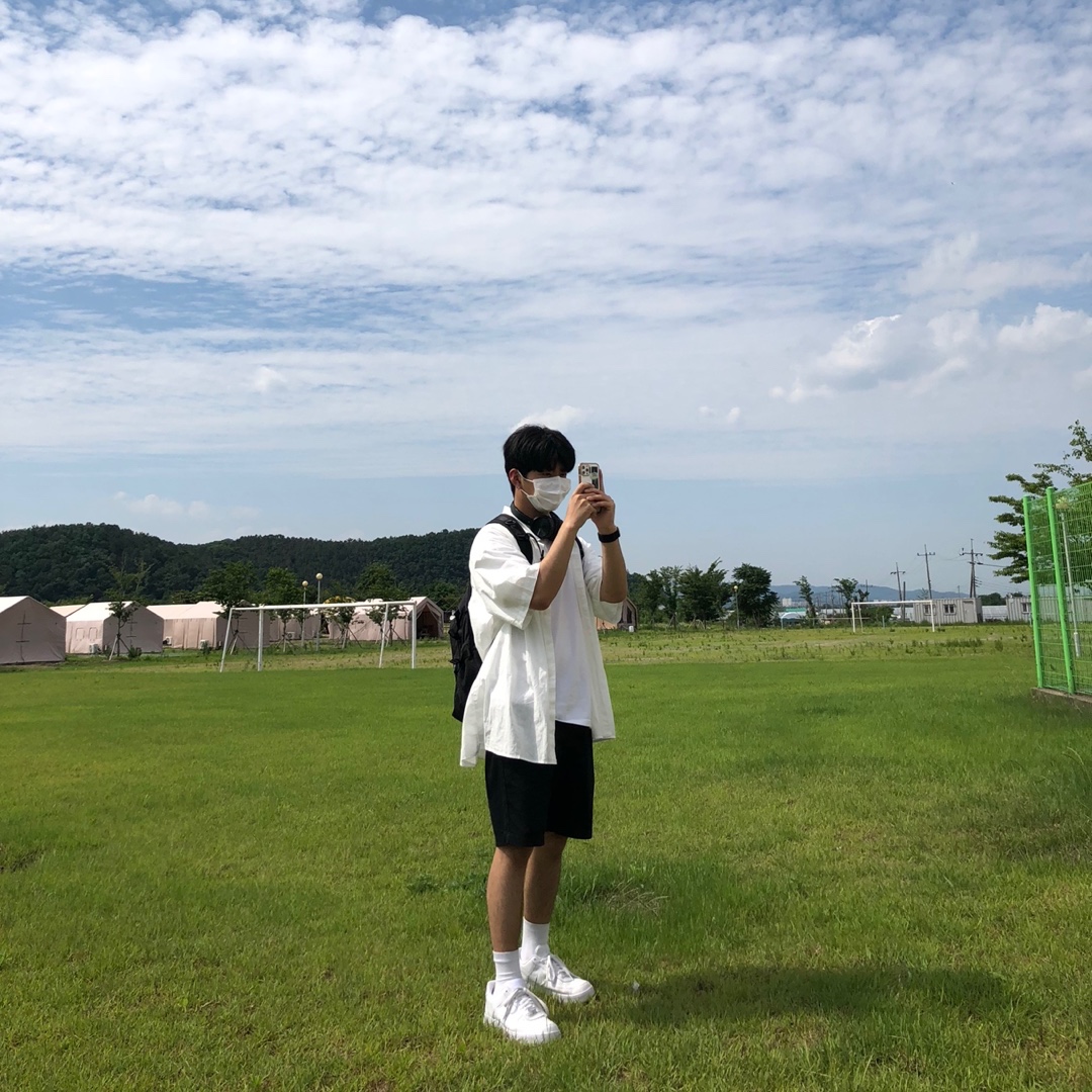 Nike Air Force 1 '07 Low White 착용 스타일
