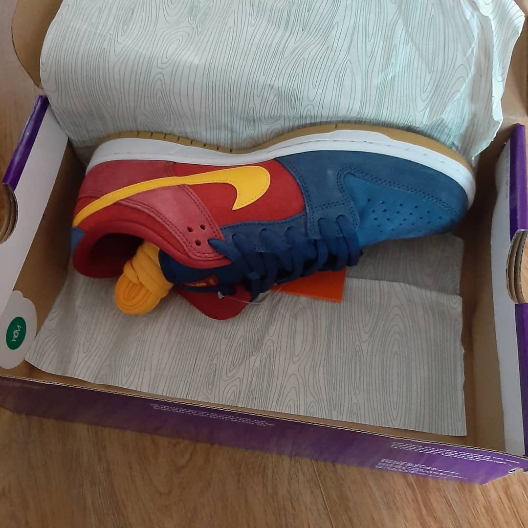 Nike SB Dunk Low Pro Premium Barcelona 착용 스타일 - 2