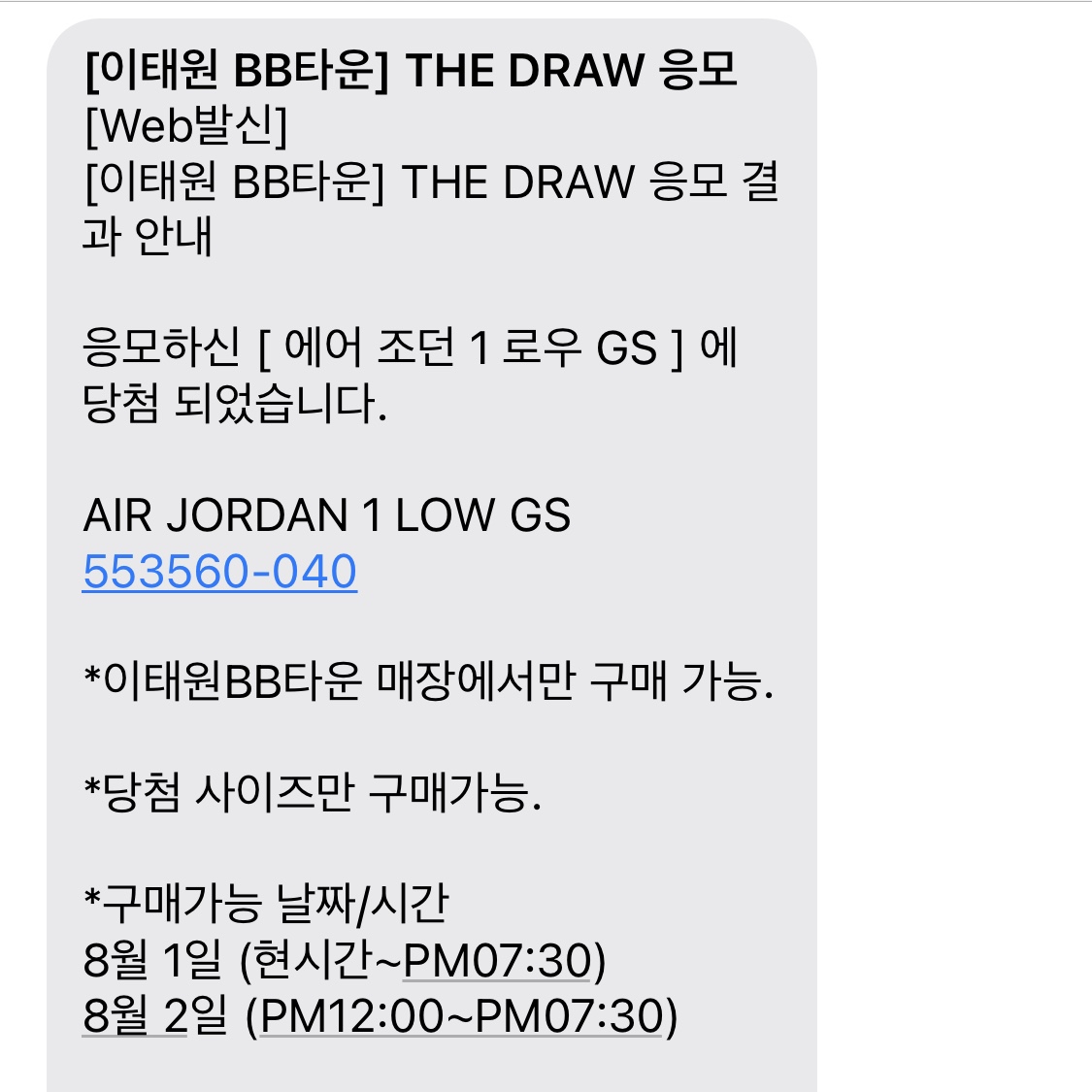 (GS) Jordan 1 Low Black Particle Grey 착용 스타일
