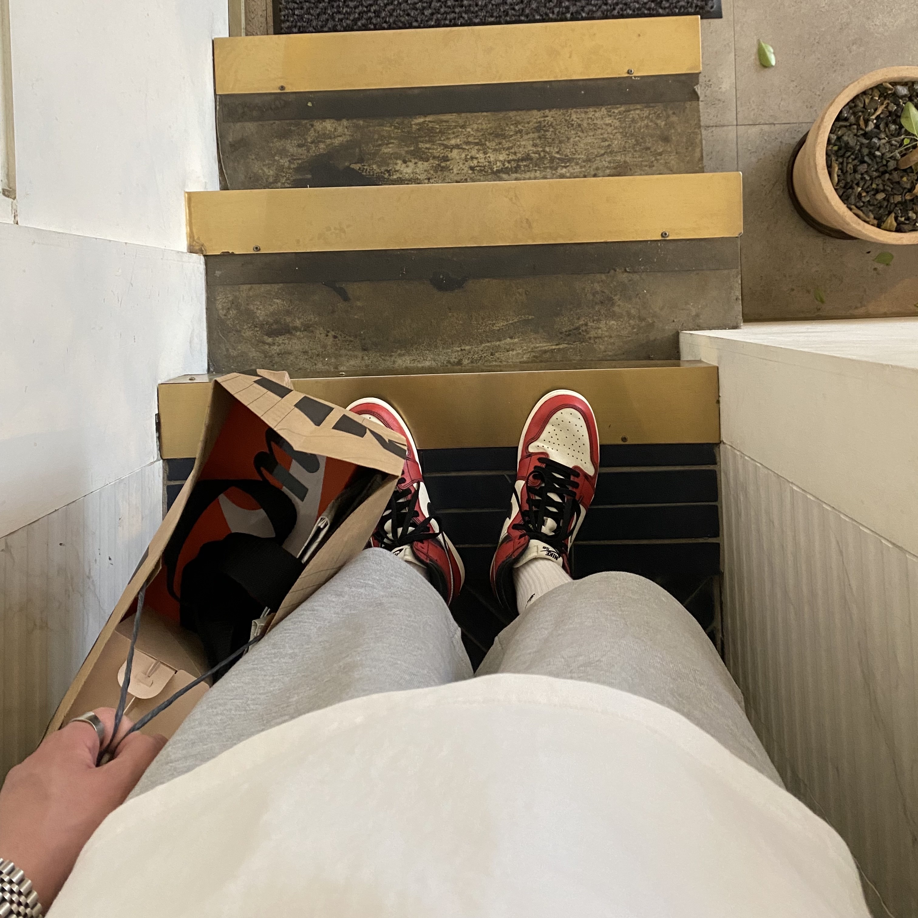 Jordan 1 Retro High OG Defiant SB LA to Chicago 착용 스타일 - 2
