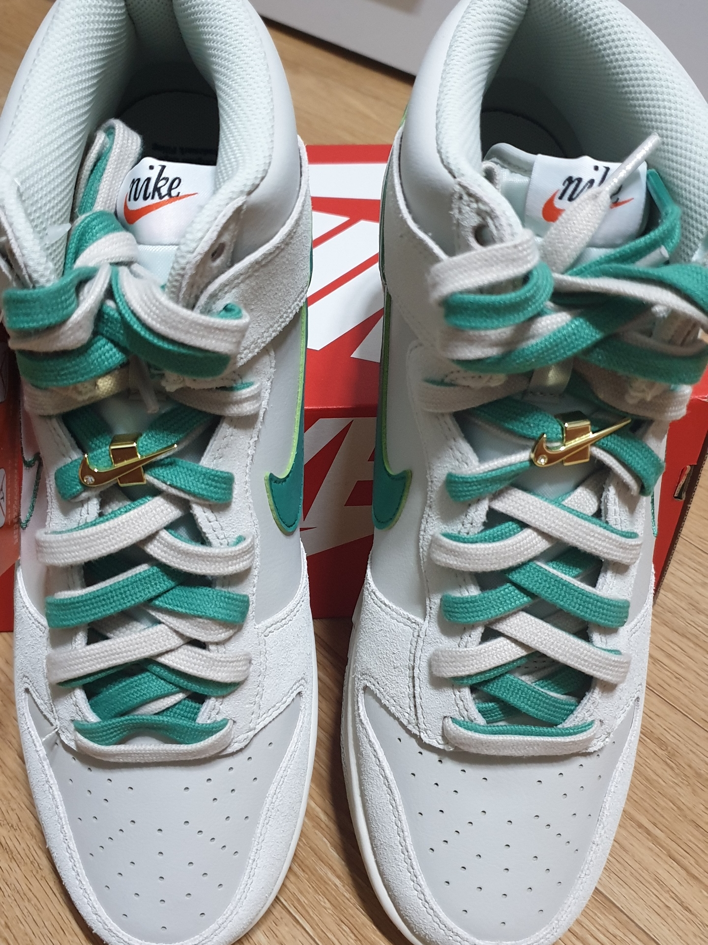 Nike Dunk High SE First Use Sail 착용 스타일 - 3