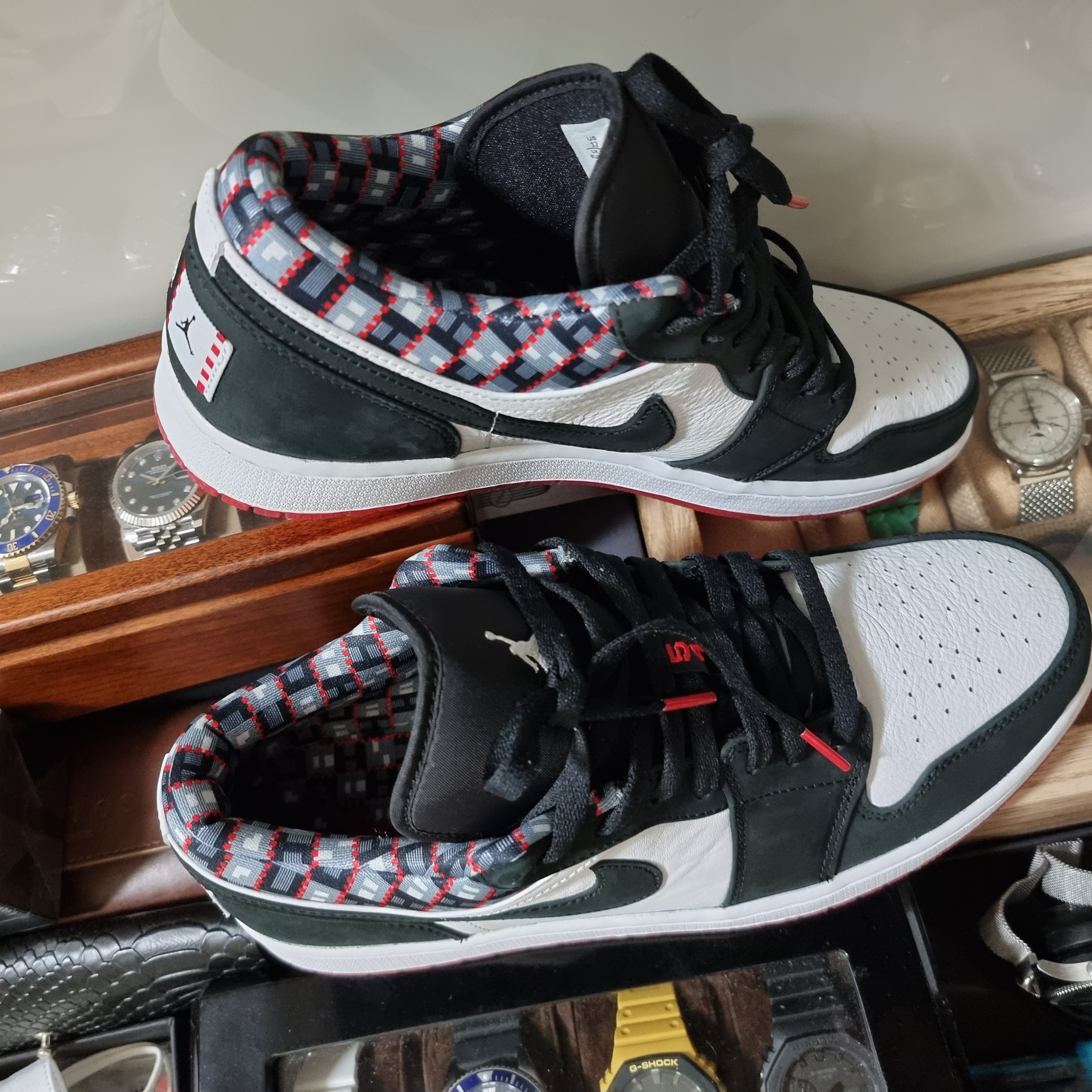 Jordan 1 Low Quai 54 2021 착용 스타일 - 3