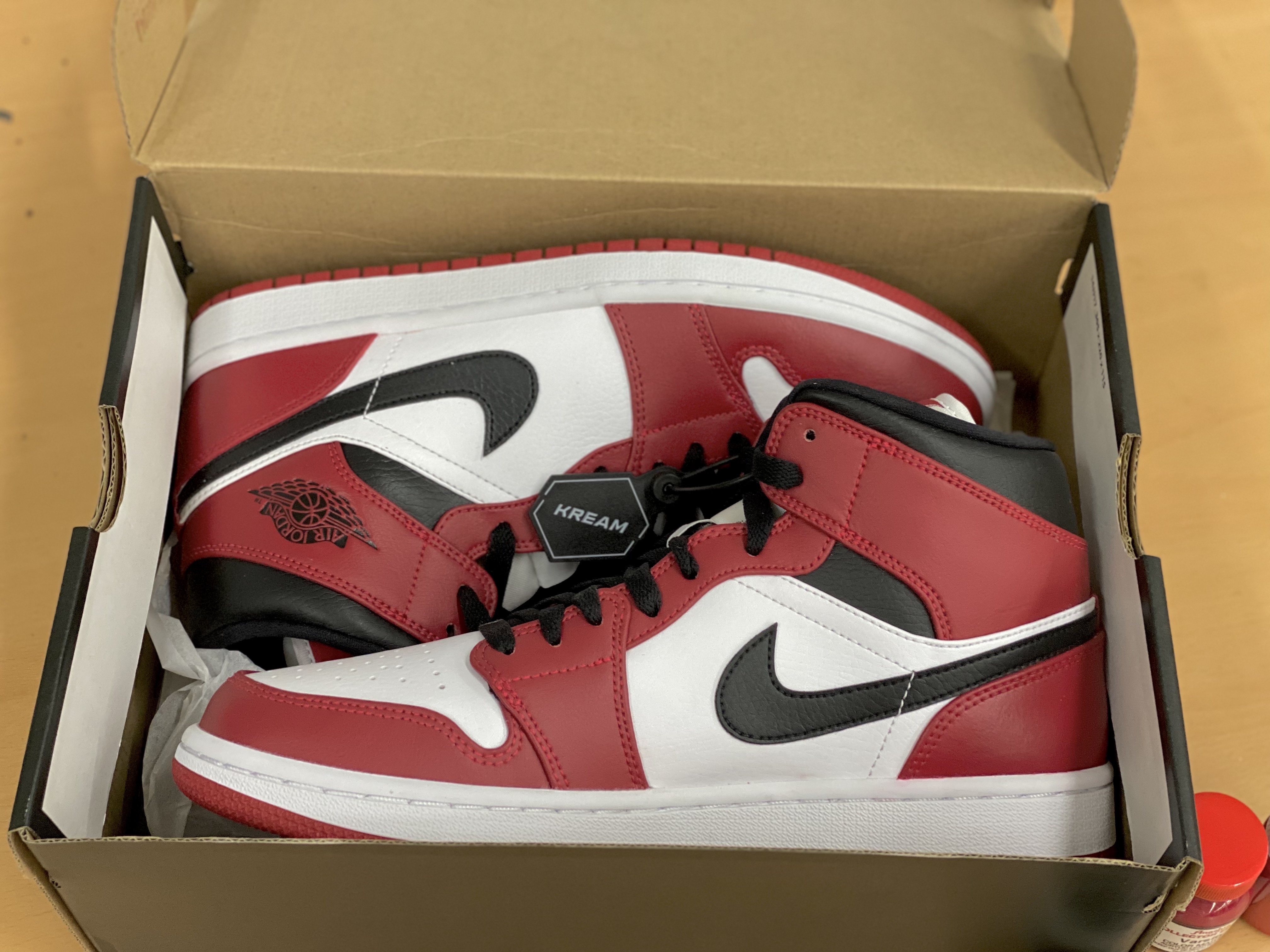 Jordan 1 Mid Chicago 2020, Jordan 1 Retro High OG Chicago 2015 착용 스타일 - 4