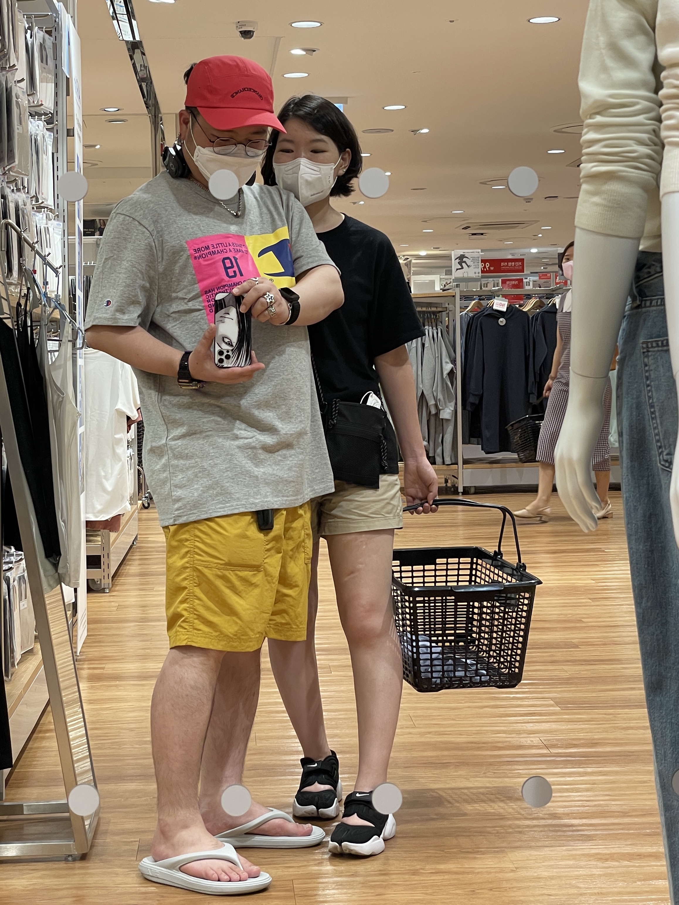 (W) Nike Aqua Rift Black White, Stussy x Our Legacy Work Shop T-Shirt Black 착용 스타일