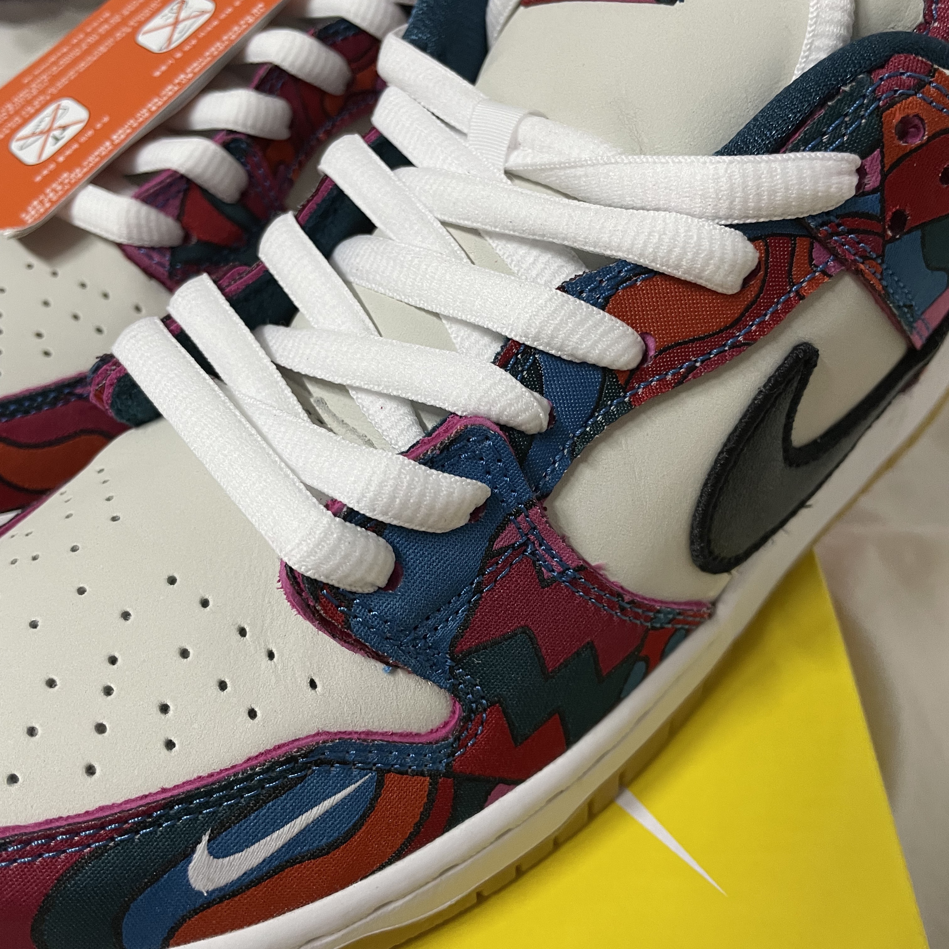 Nike x Parra SB Dunk Low Pro Abstract Art 착용 스타일 - 2