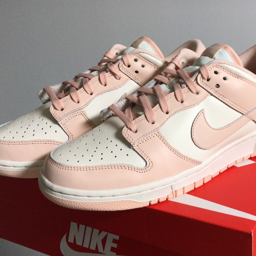 (W) Nike Dunk Low Orange Pearl 착용 스타일