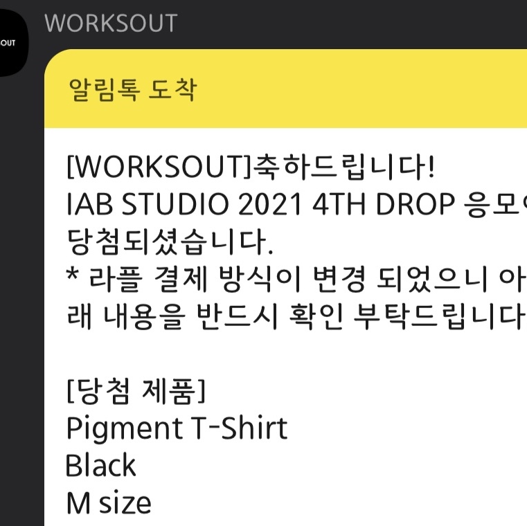 IAB Studio Pigment T-Shirt Black 착용 스타일