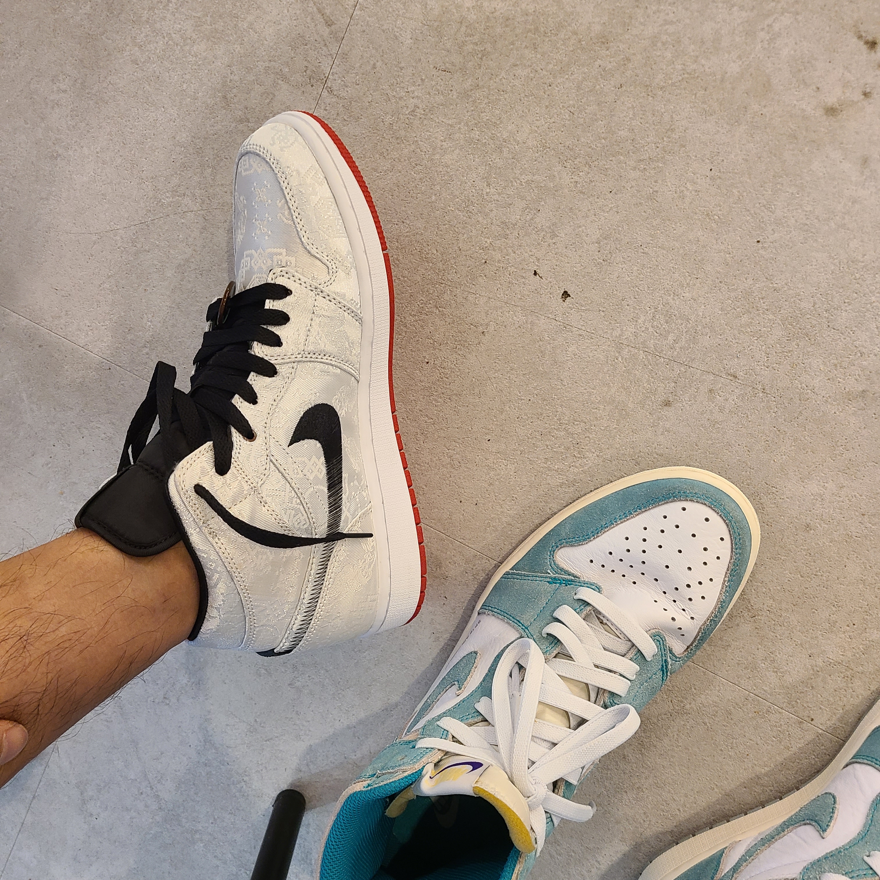 Jordan 1 x Clot Mid SE Fearless Edison Chen 착용 스타일 - 2