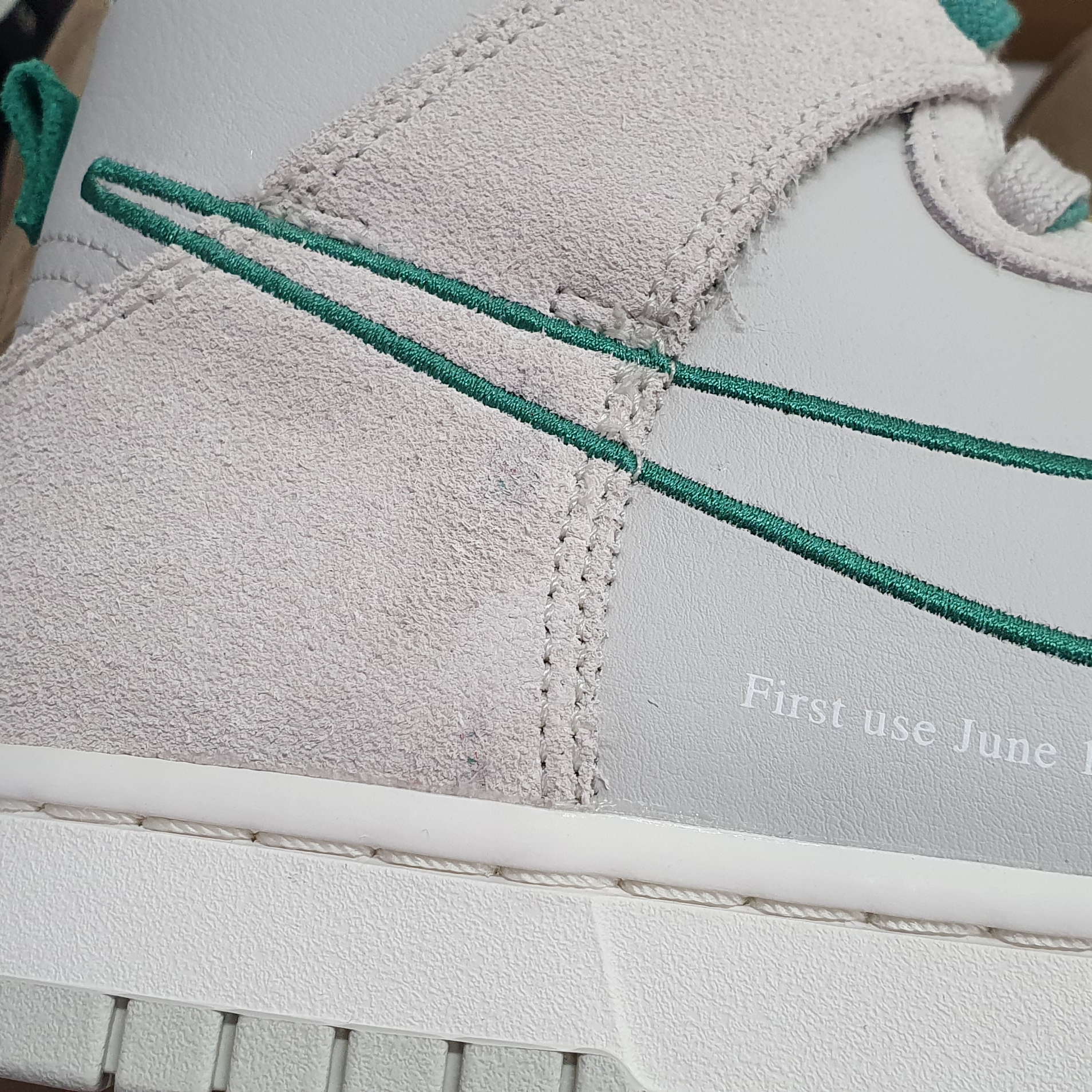 Nike Dunk High SE First Use Sail 착용 스타일 - 5