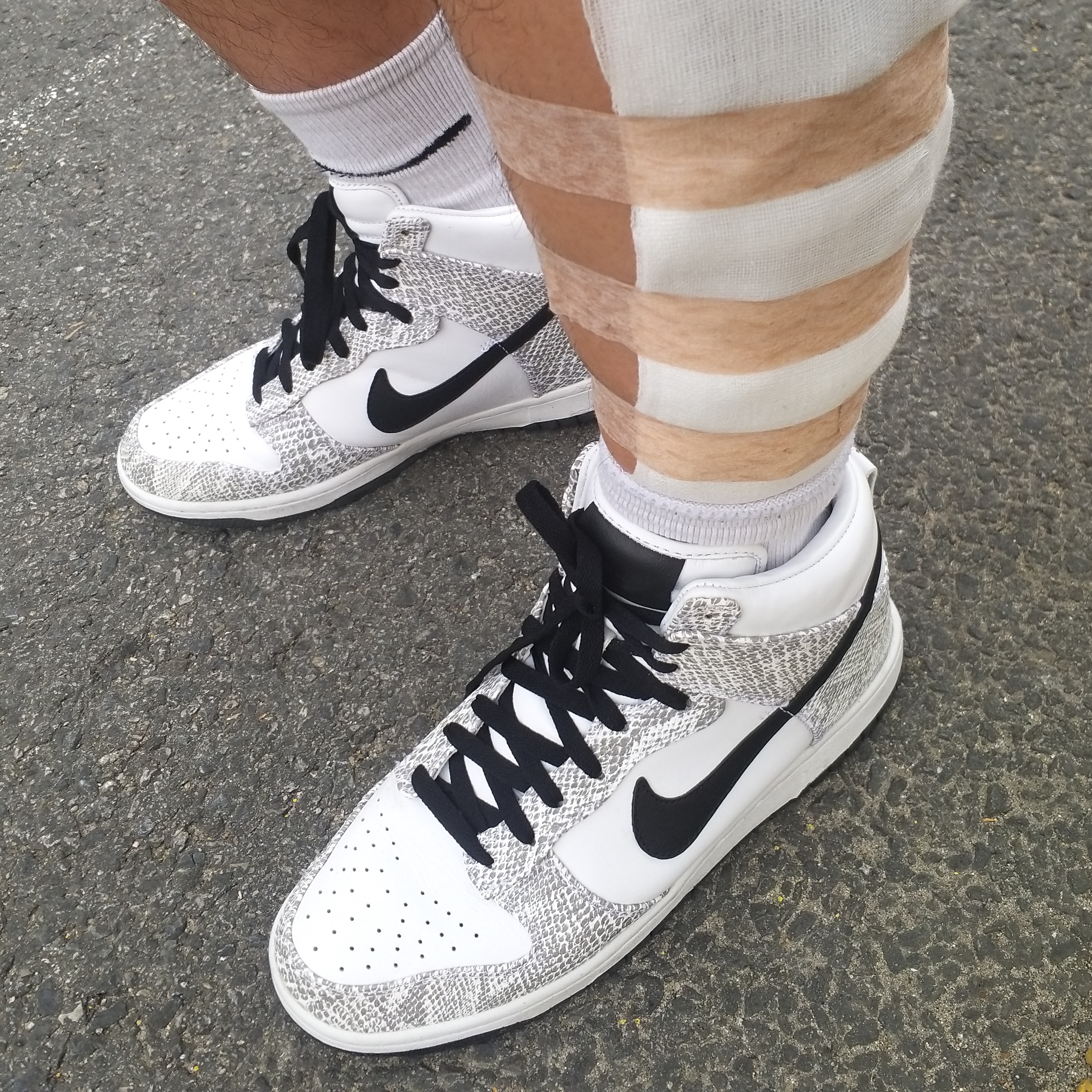 Nike Dunk High Premium SP Cocoa 착용 스타일