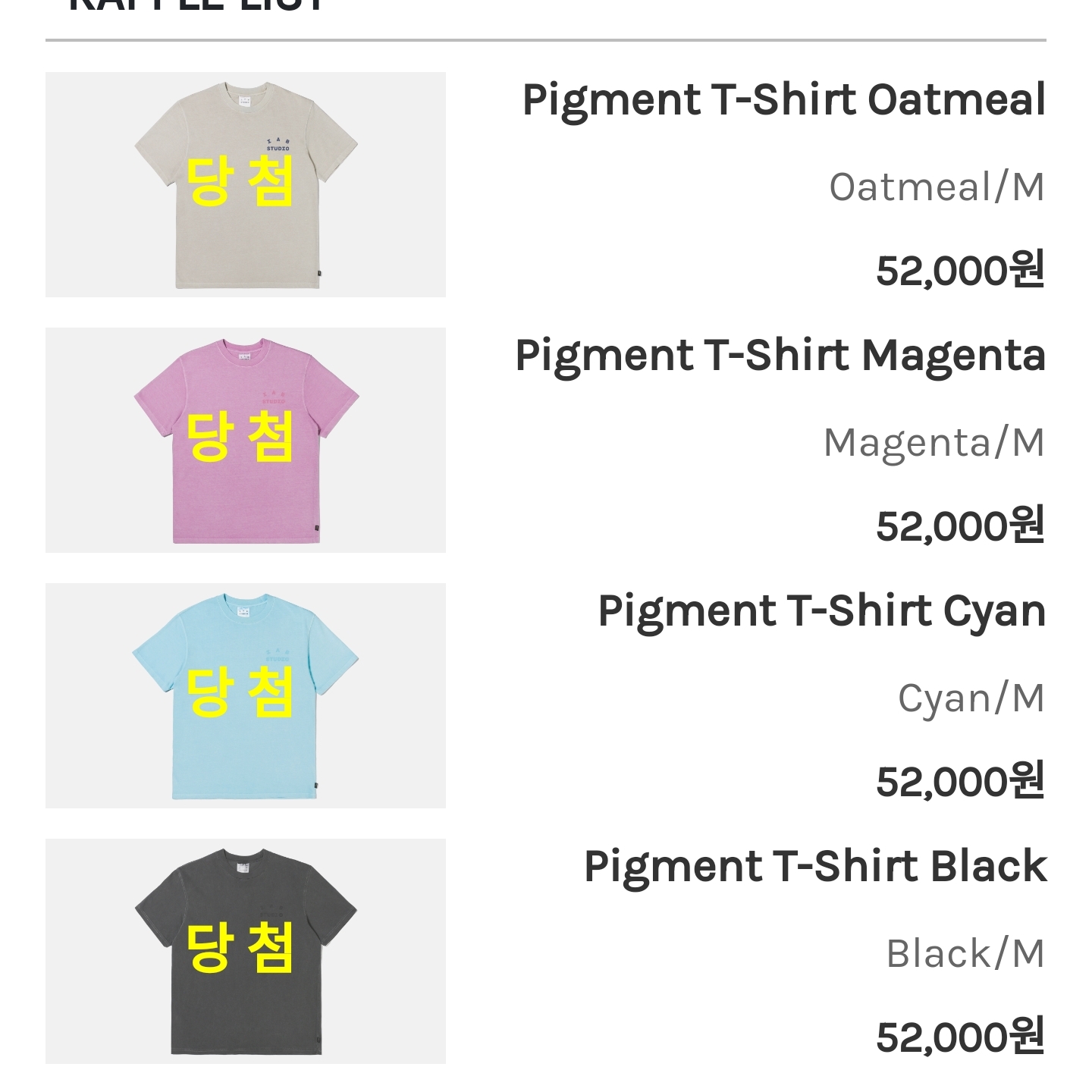 IAB Studio Pigment T-Shirt Oatmeal 착용 스타일
