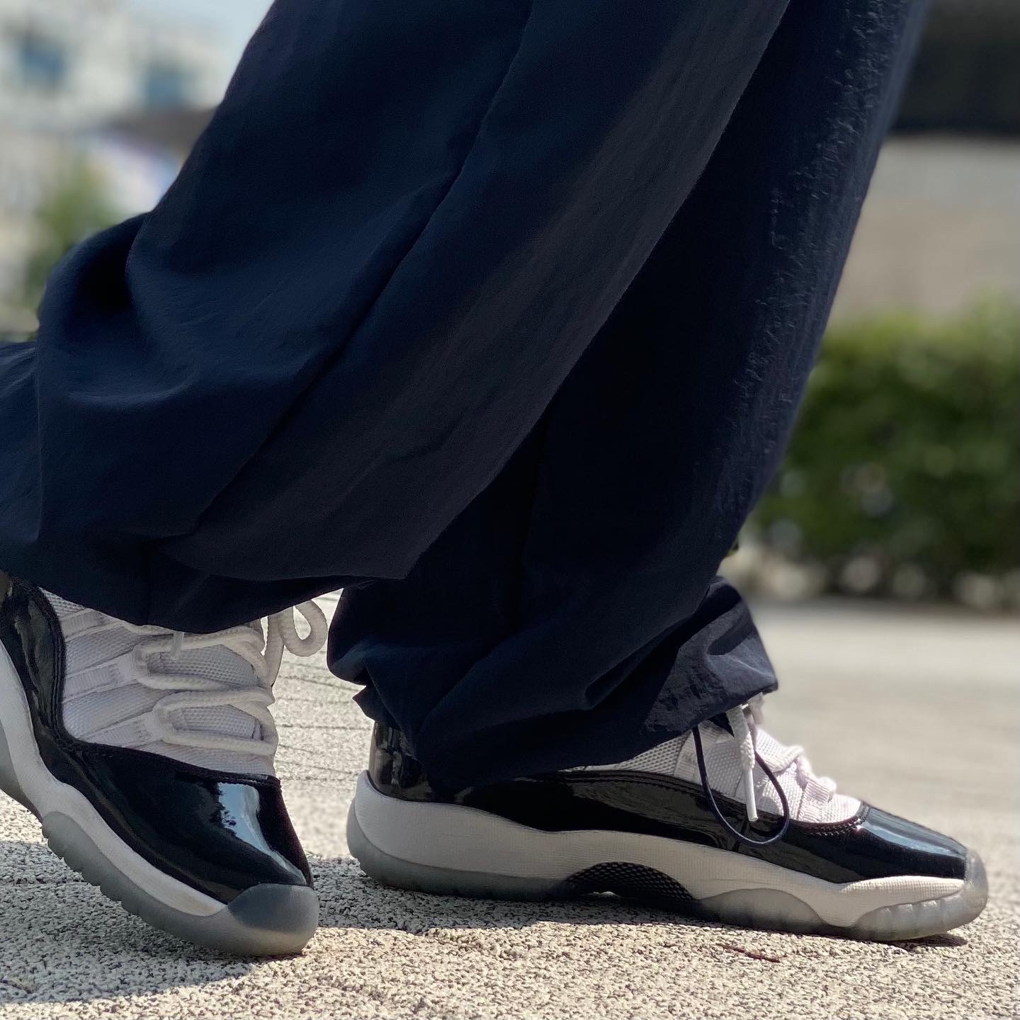 (GS) Jordan 11 Retro Concord 2018 착용 스타일 - 3