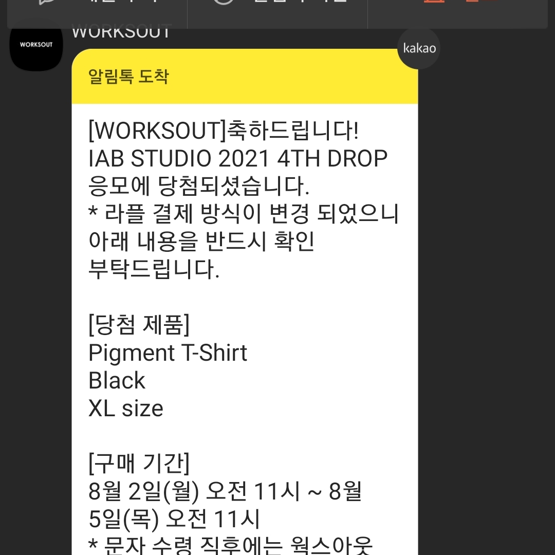 IAB Studio Pigment T-Shirt Black 착용 스타일
