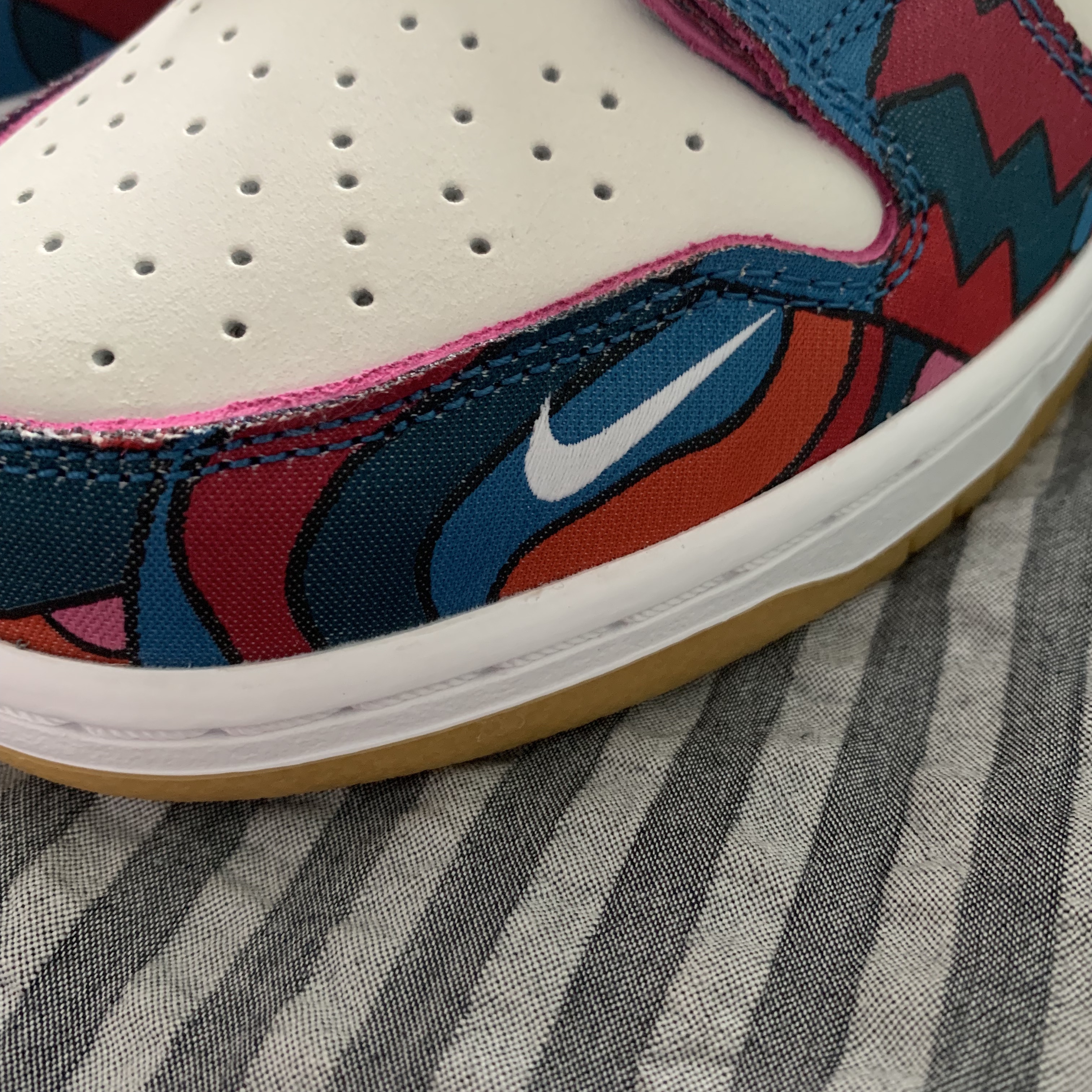 Nike x Parra SB Dunk Low Pro Abstract Art 착용 스타일 - 3