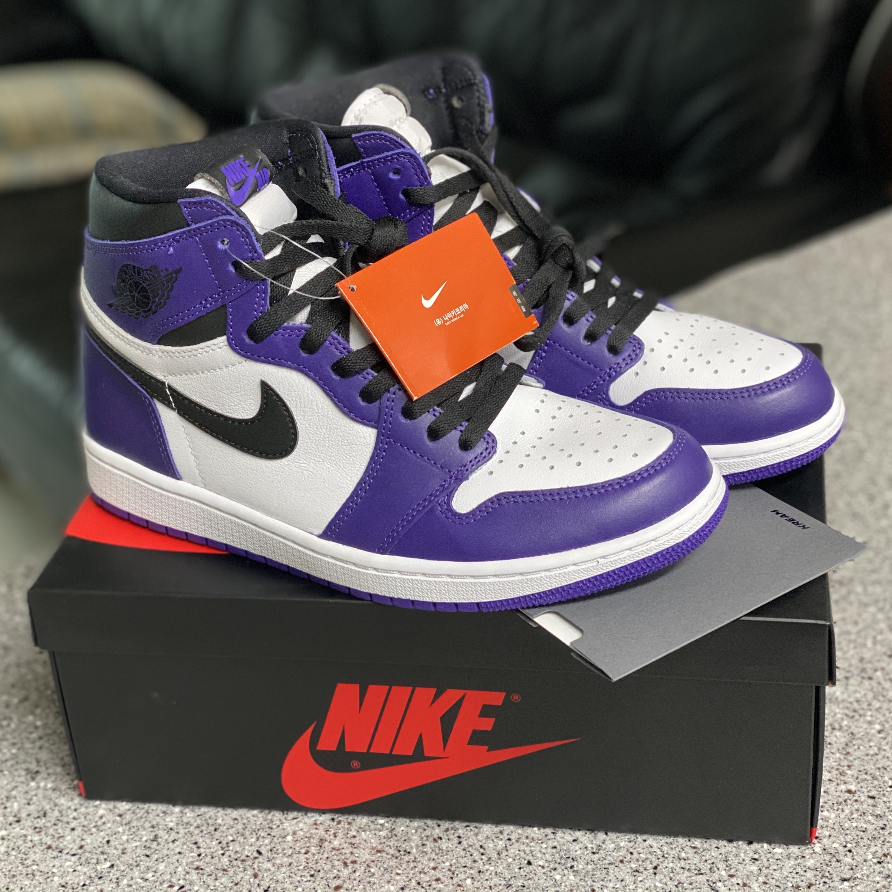 Jordan 1 Retro High OG Court Purple 2020 착용 스타일