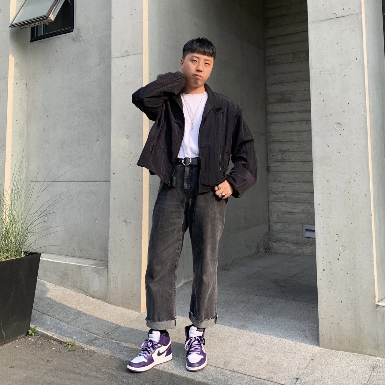 Jordan 1 Retro High OG Court Purple 2020 착용 스타일