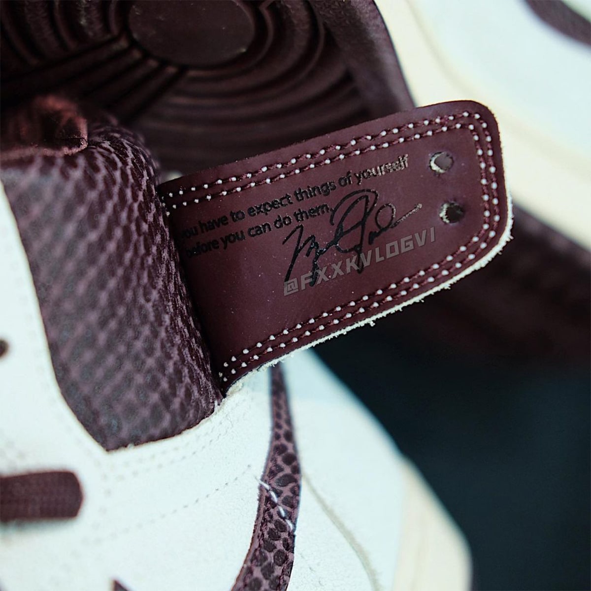 (W) Jordan 3 x A Ma Maniere Retro SP, Nike x A Ma Maniere Air Force 1 High Hand Wash Cold 착용 스타일 - 5