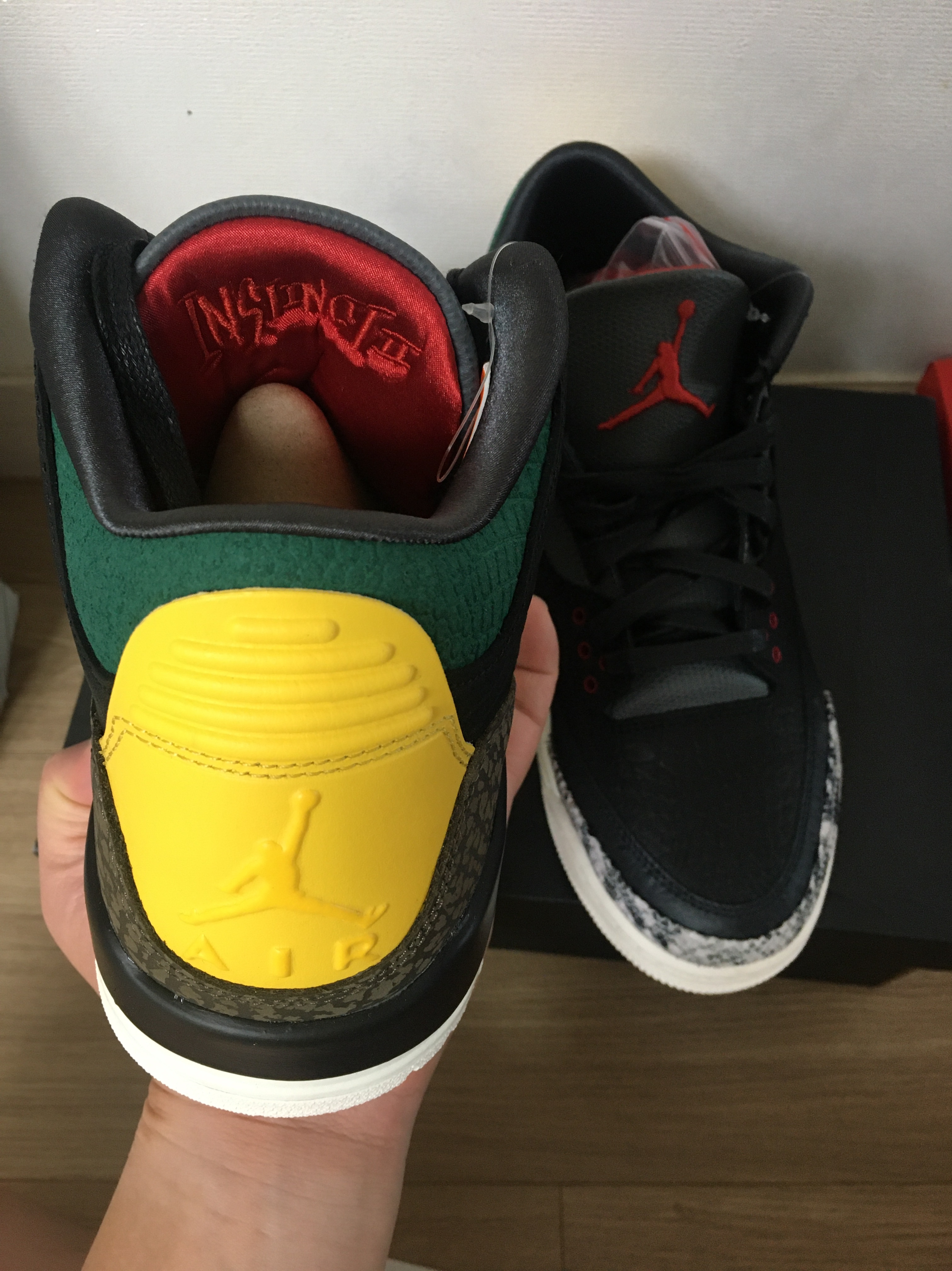 Jordan 3 Retro SE Animal Instinct 2.0 착용 스타일 - 2