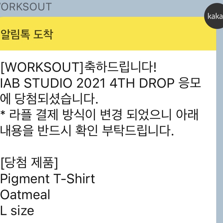 IAB Studio Pigment T-Shirt Oatmeal 착용 스타일 - 1