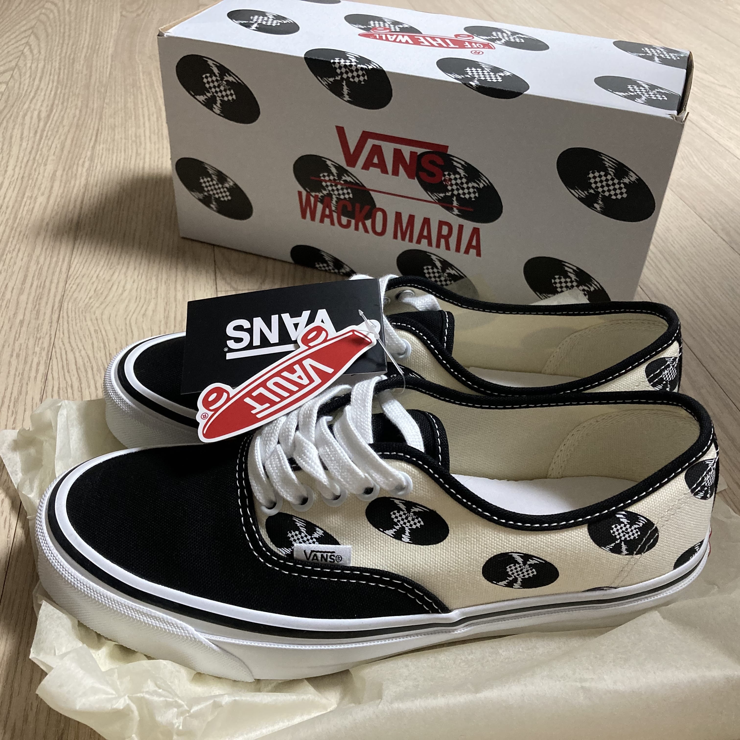 Vans Vault x Wacko Maria OG Authentic LX Classic White 착용 스타일