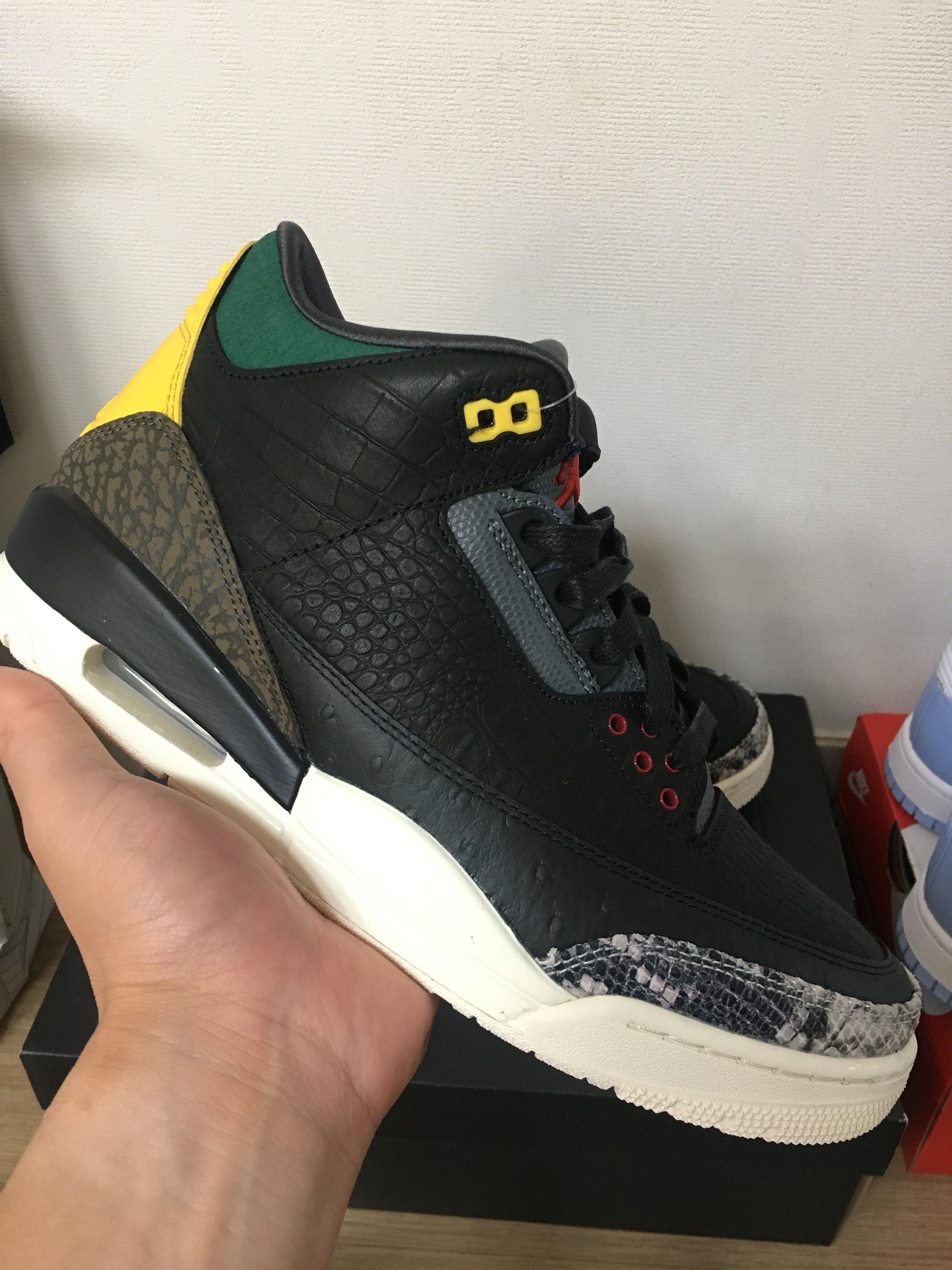 Jordan 3 Retro SE Animal Instinct 2.0 착용 스타일 - 1