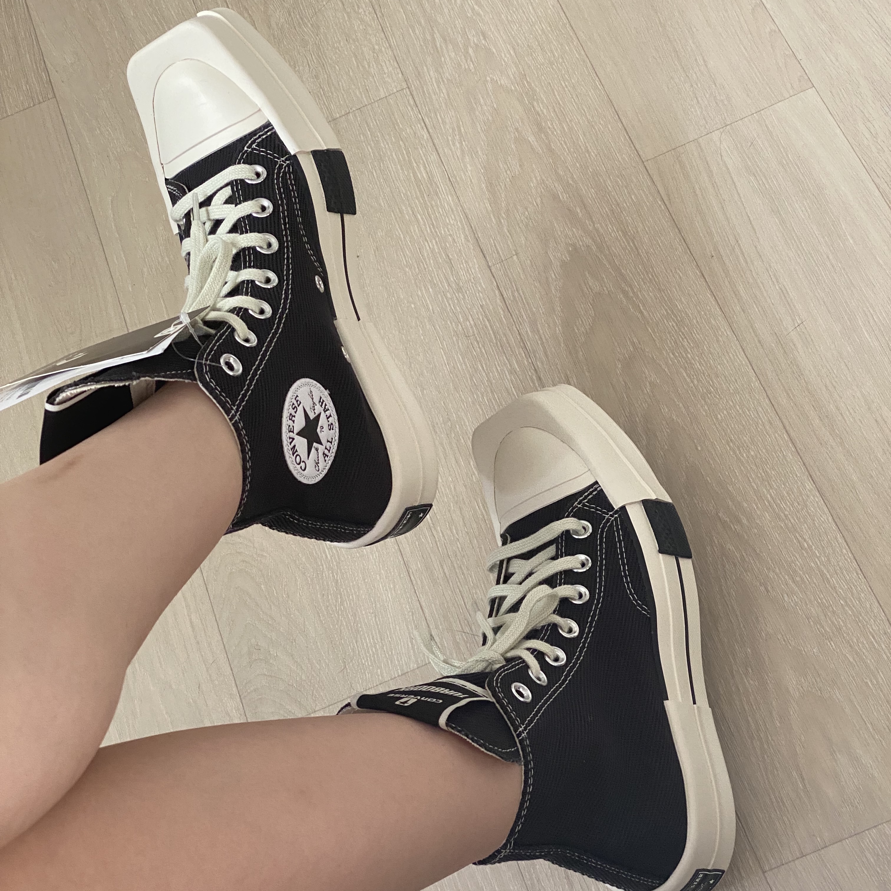 Converse x Drkshdw Turbodrk Chuck 70 Hi Black 착용 스타일 - 3