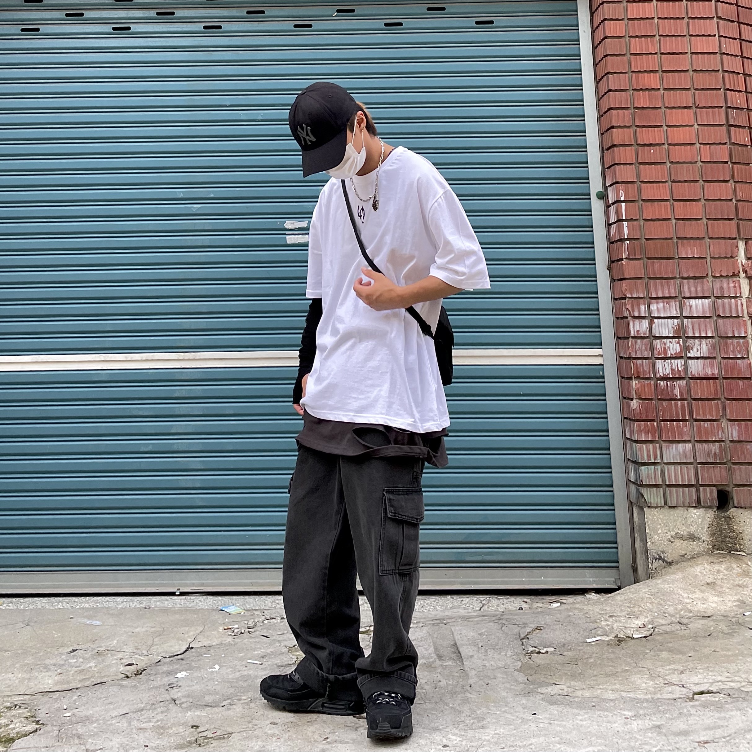 Nike x Undefeated Air Max 90 Black 2020 착용 스타일