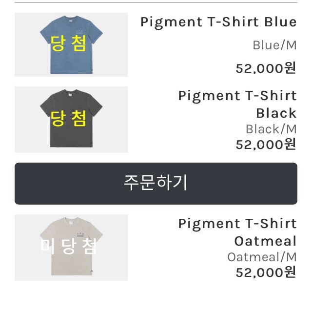 IAB Studio Pigment T-Shirt Black, IAB Studio Pigment T-Shirt Blue 착용 스타일
