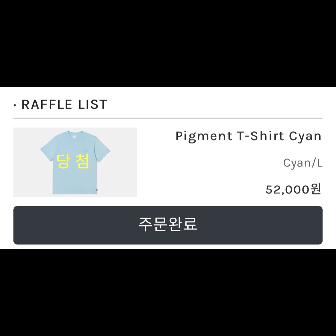 IAB Studio Pigment T-Shirt Cyan 착용 스타일