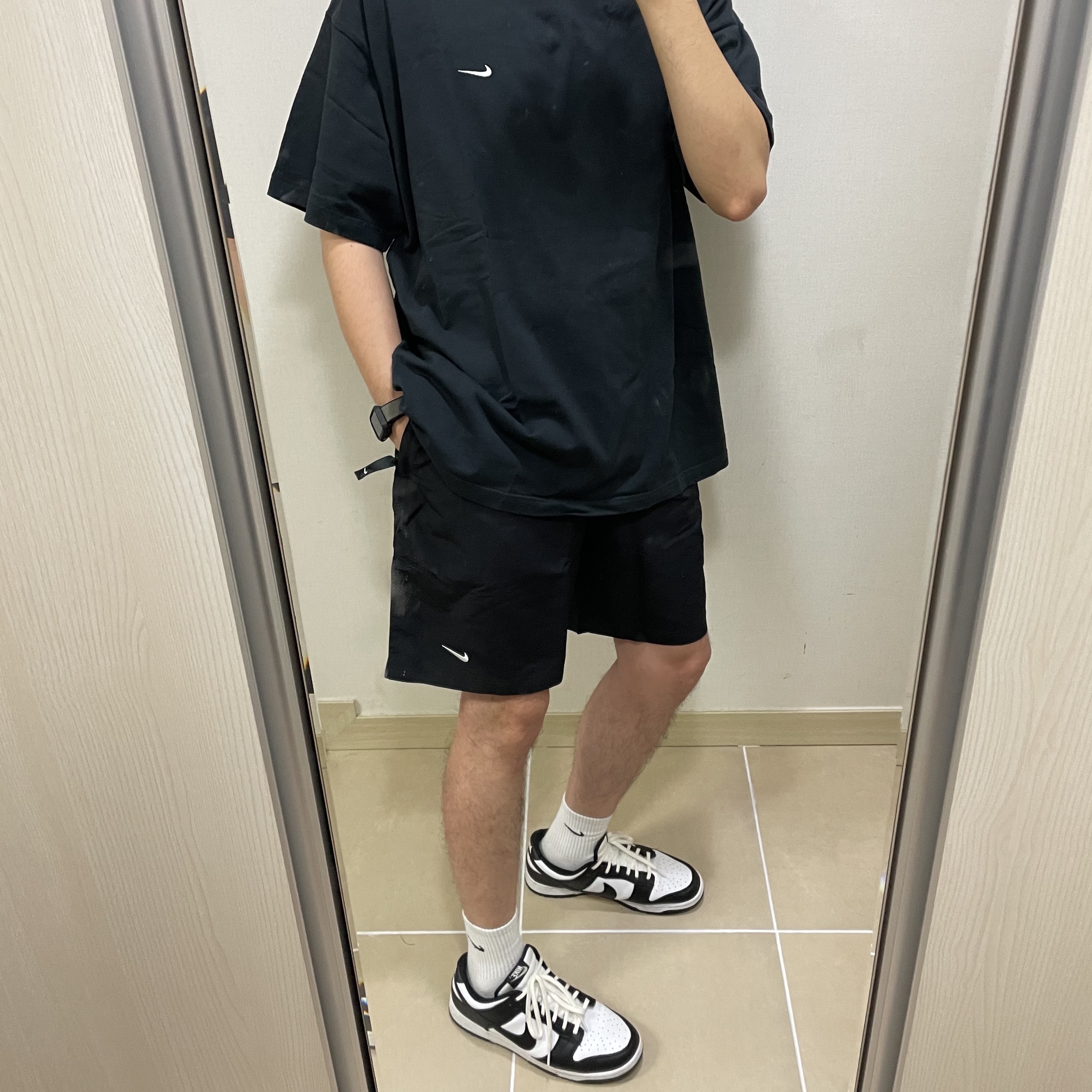 Nike NRG Solo Swoosh Shorts Cedar - US/EU, Nike NRG Solo Swoosh Shorts Cedar - Asia 착용 스타일 - 2