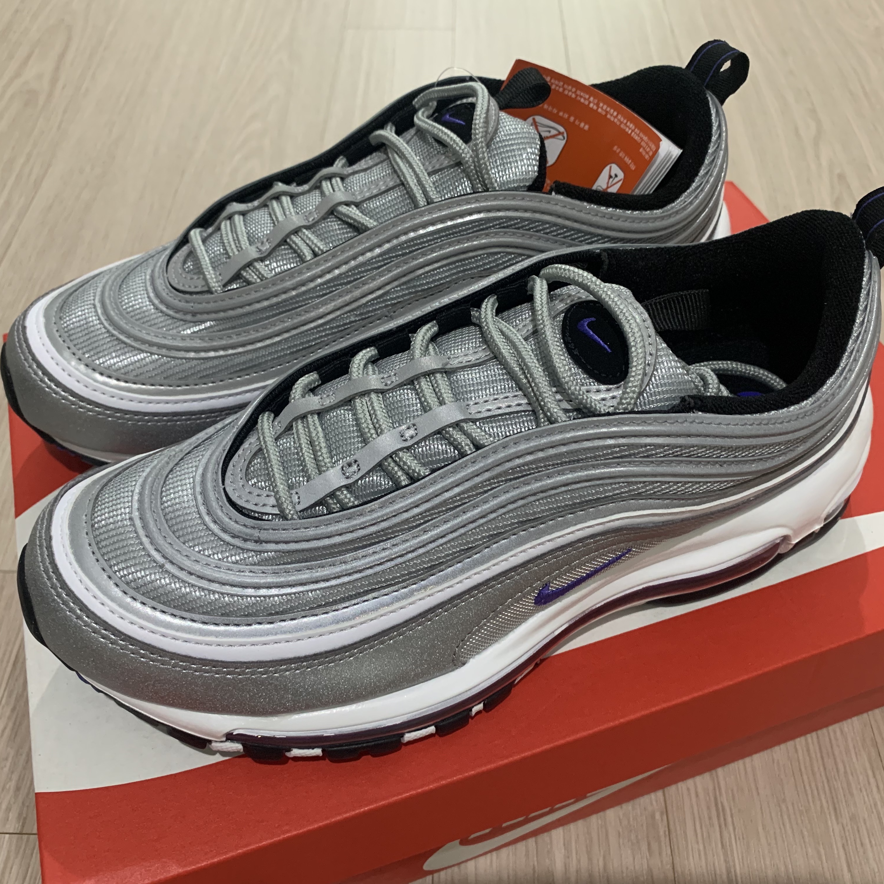 Nike Air Max 97 Persian Violet 착용 스타일 - 1