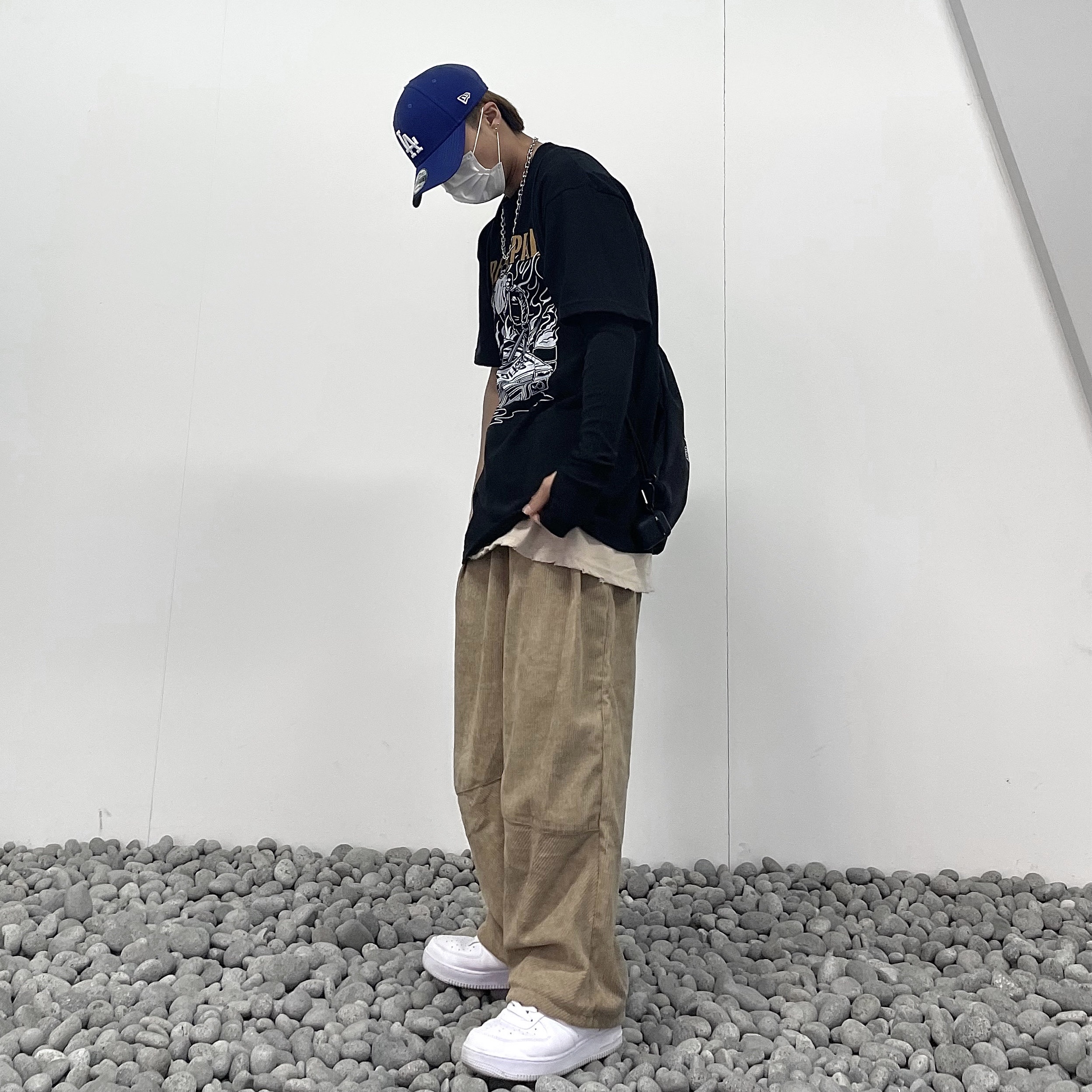Nike Air Force 1 '07 Low White 착용 스타일