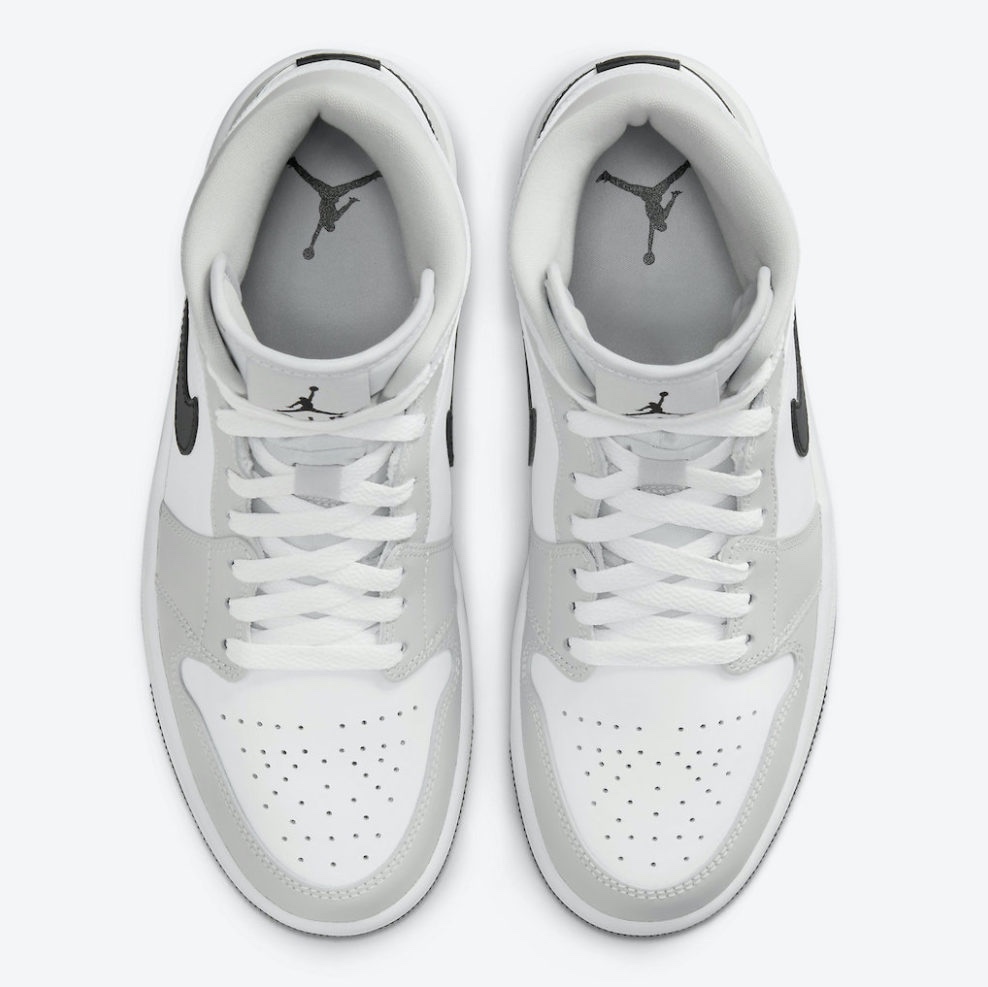 Jordan 1 Mid Light Smoke Grey, Jordan 1 Low Light Smoke Grey 착용 스타일 - 4