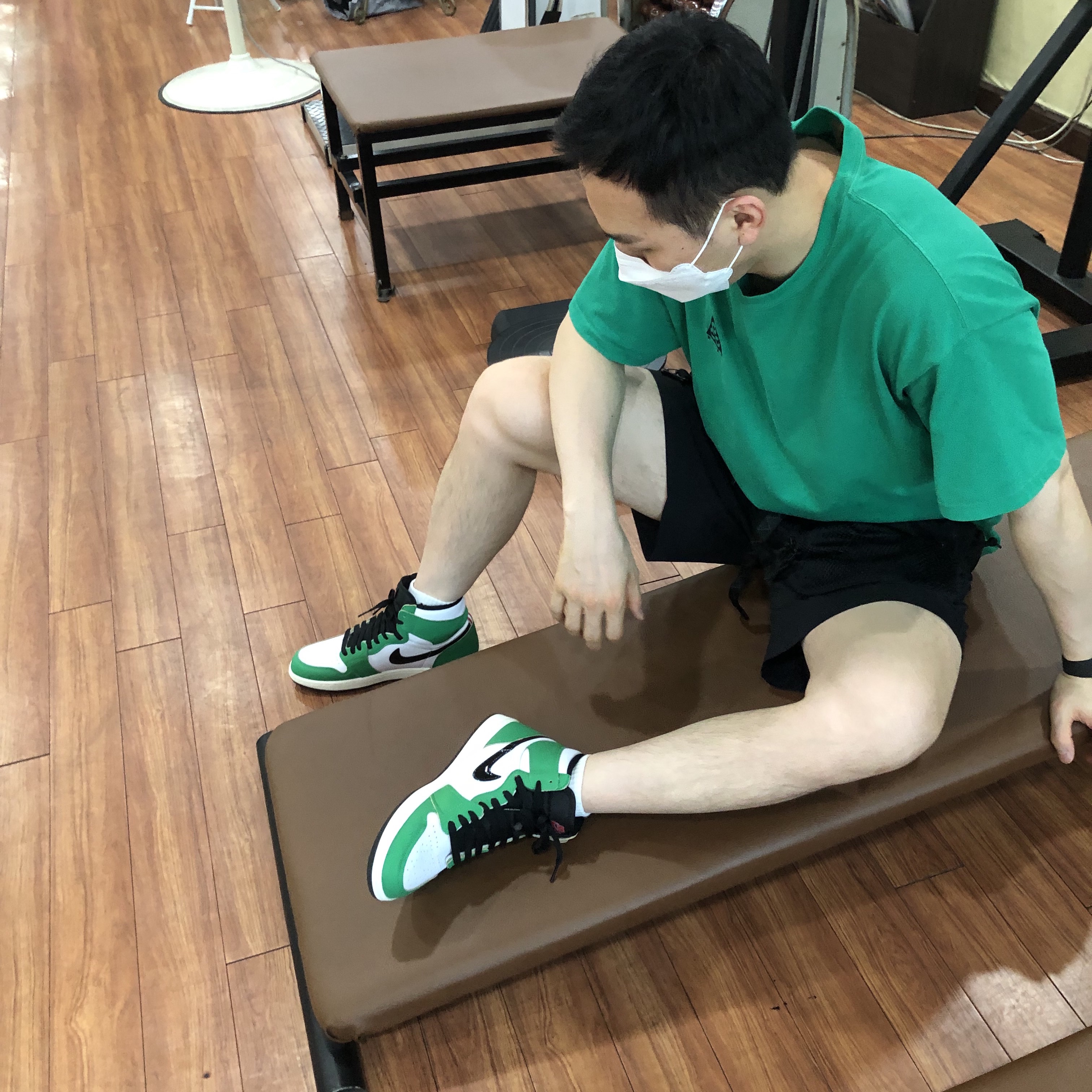 (W) Jordan 1 Retro High OG Lucky Green 착용 스타일
