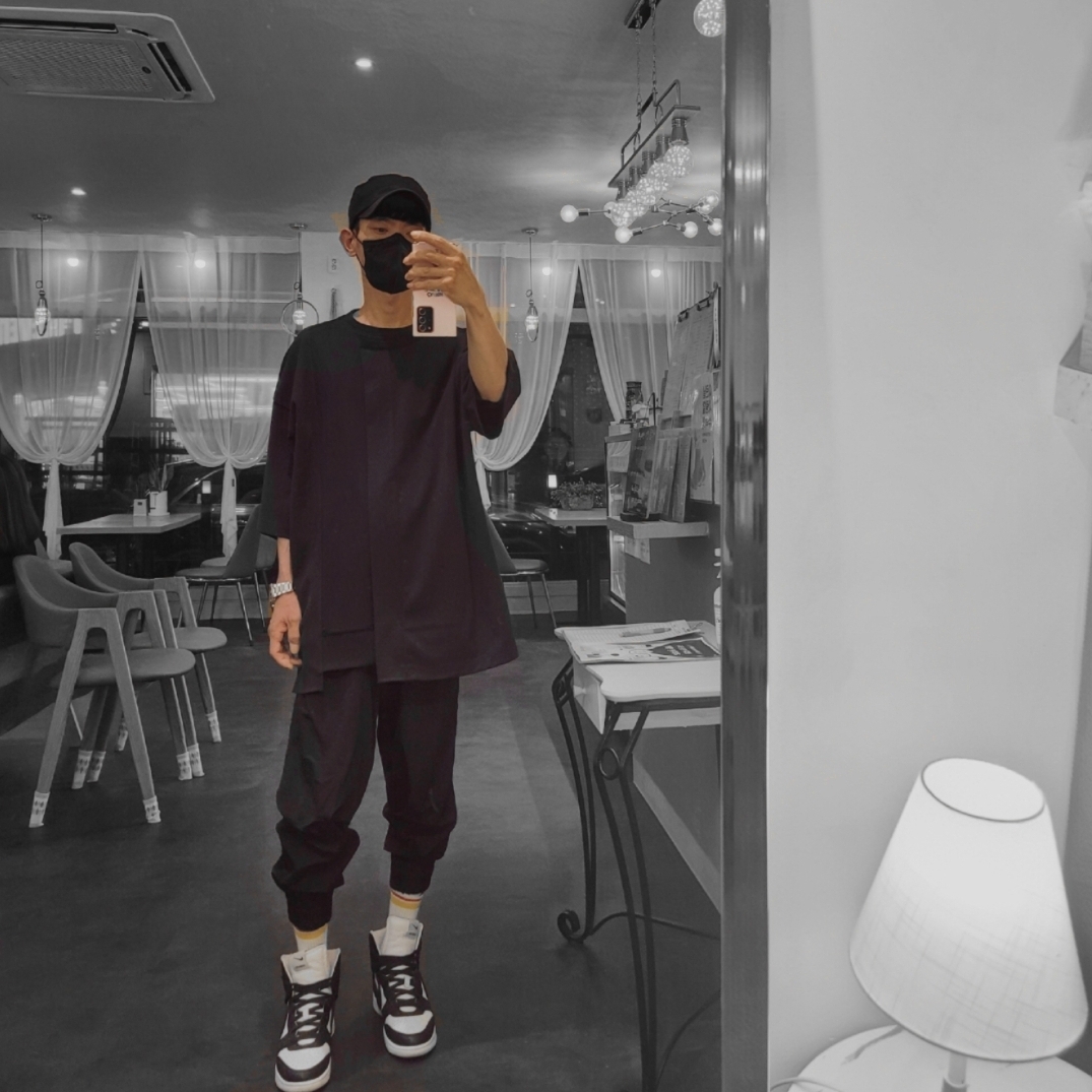 Nike x Ambush Dunk High Black 착용 스타일