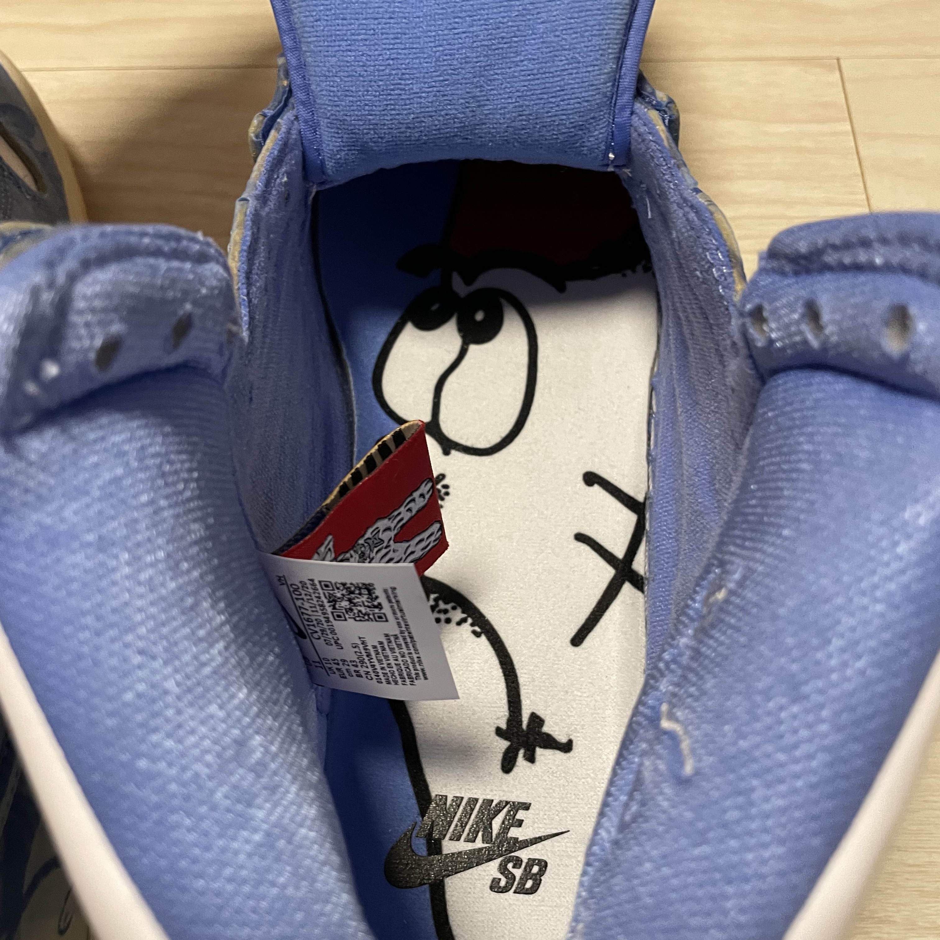 Nike x Carpet Company SB Dunk High PRM QS Royal Pulse 착용 스타일 - 4