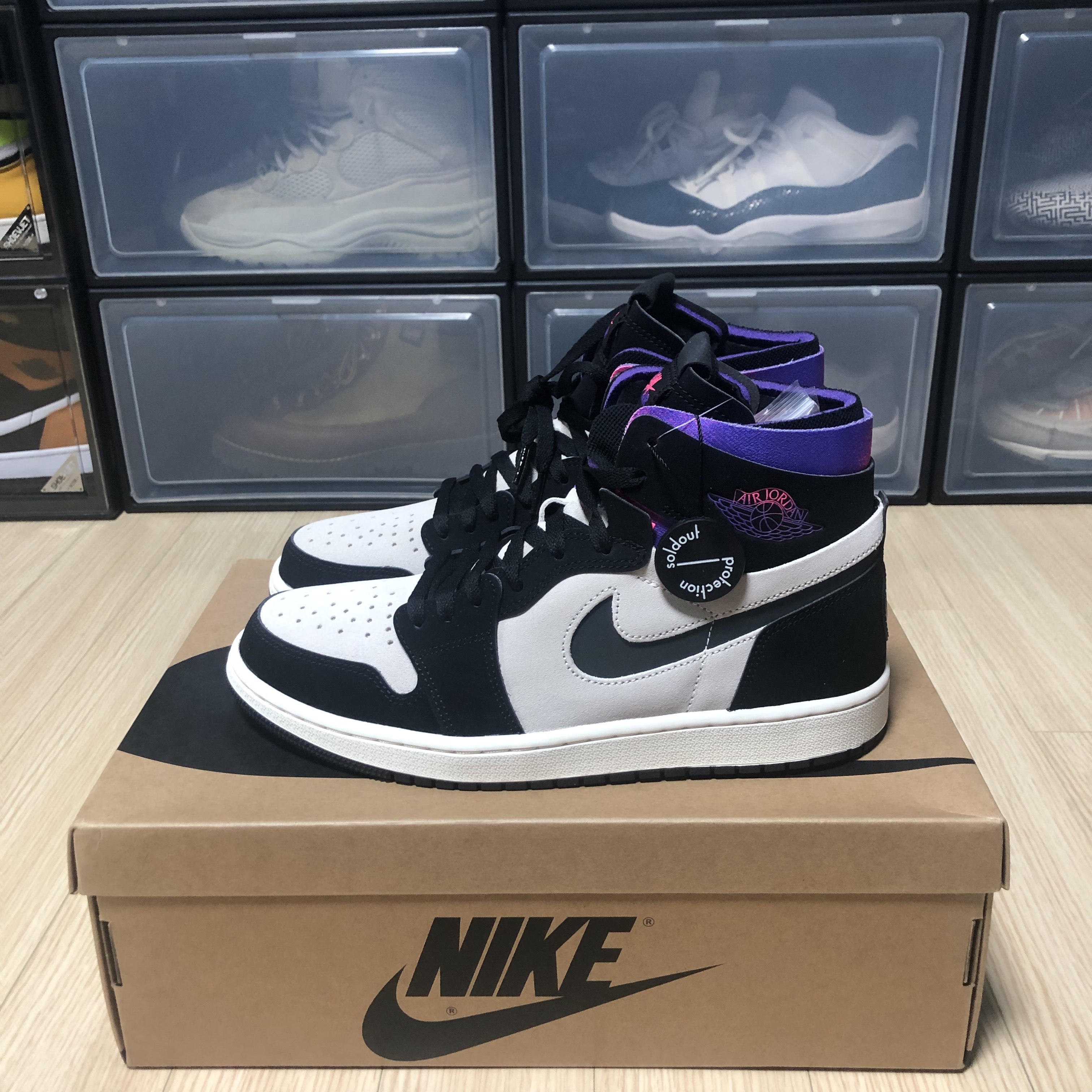 Jordan 1 x Paris Saint-Germain Zoom Air CMFT 착용 스타일 - 1