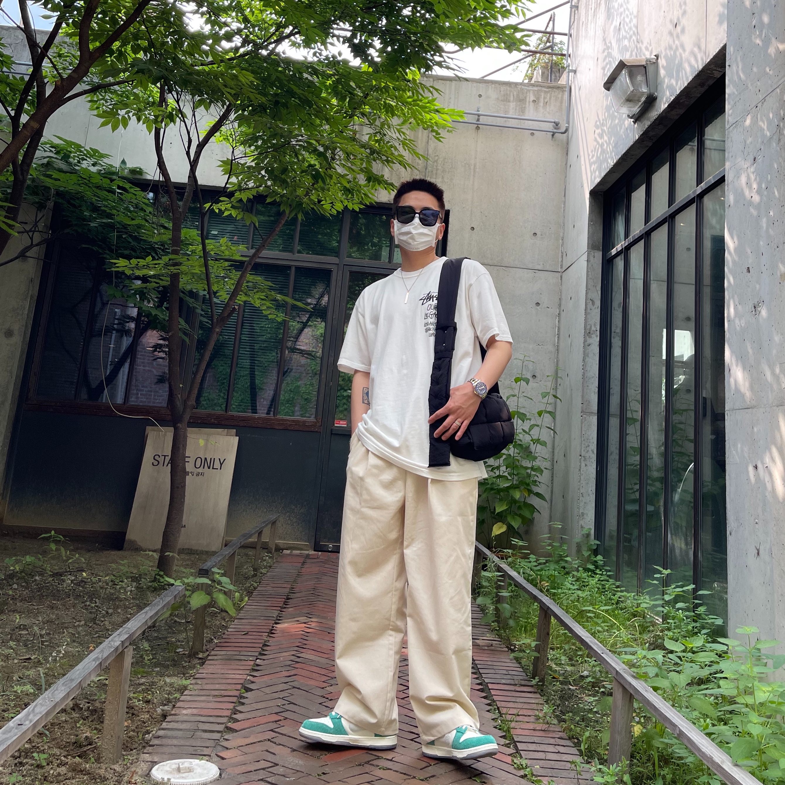 Nike x Kasina Dunk Low Road Sign - Kasina Exclusive 착용 스타일
