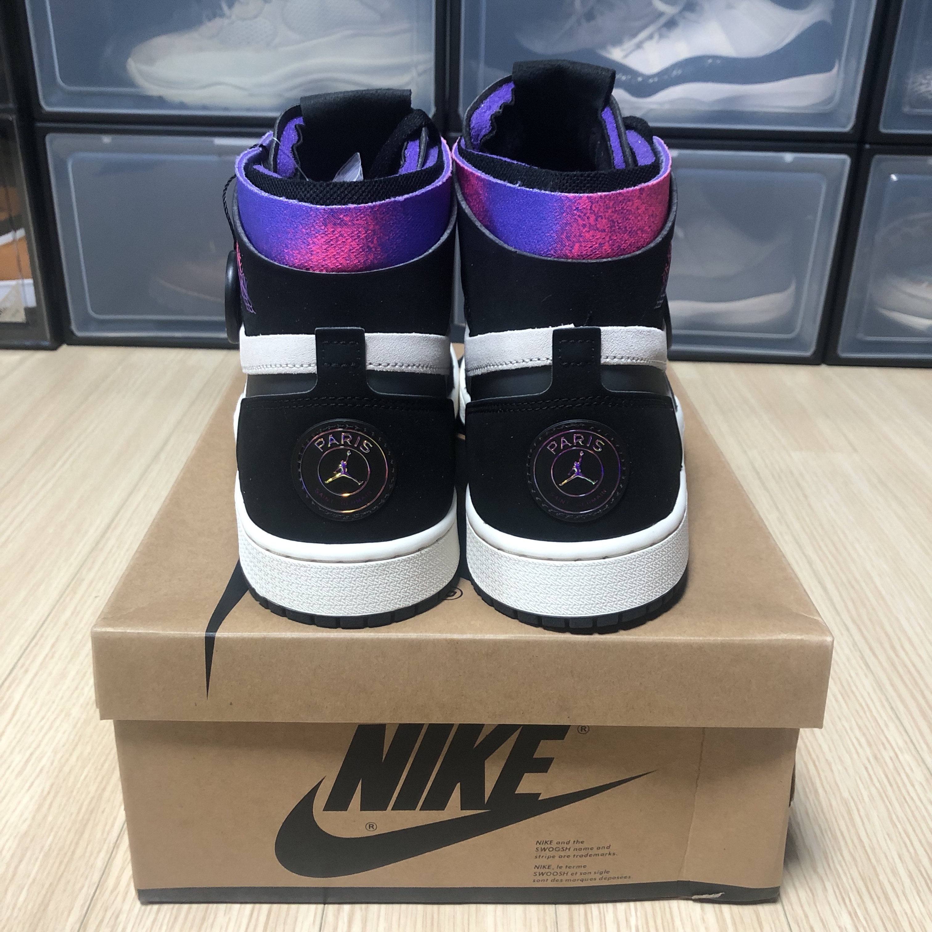 Jordan 1 x Paris Saint-Germain Zoom Air CMFT 착용 스타일 - 3