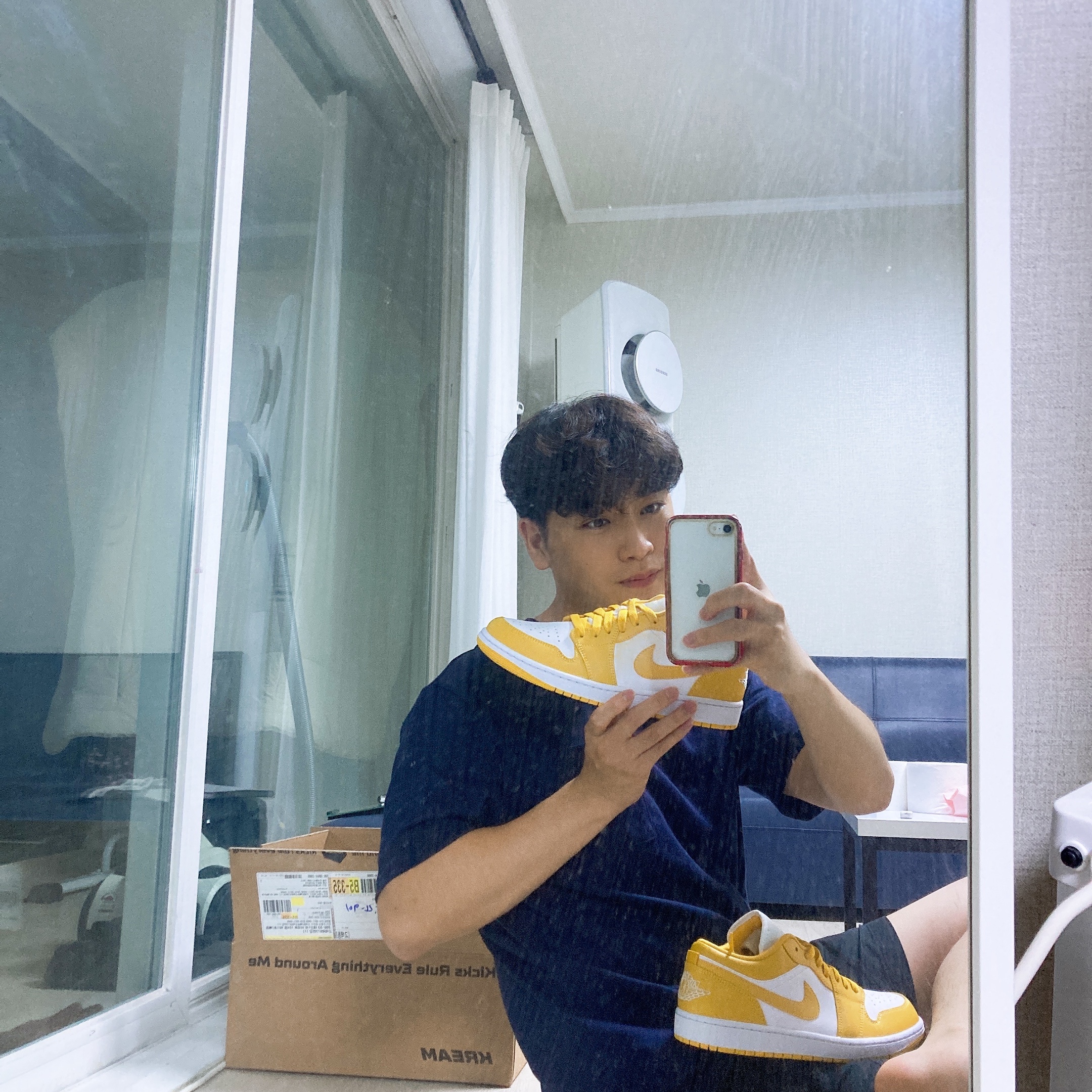 Jordan 1 Low Pollen 착용 스타일 - 1