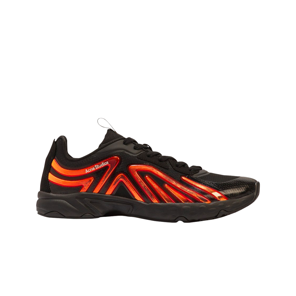 아크네 스튜디오 N3W 트레일 트레이너 블랙 네온(Acne Studios N3W Trail Trainers Black Neon) - 1