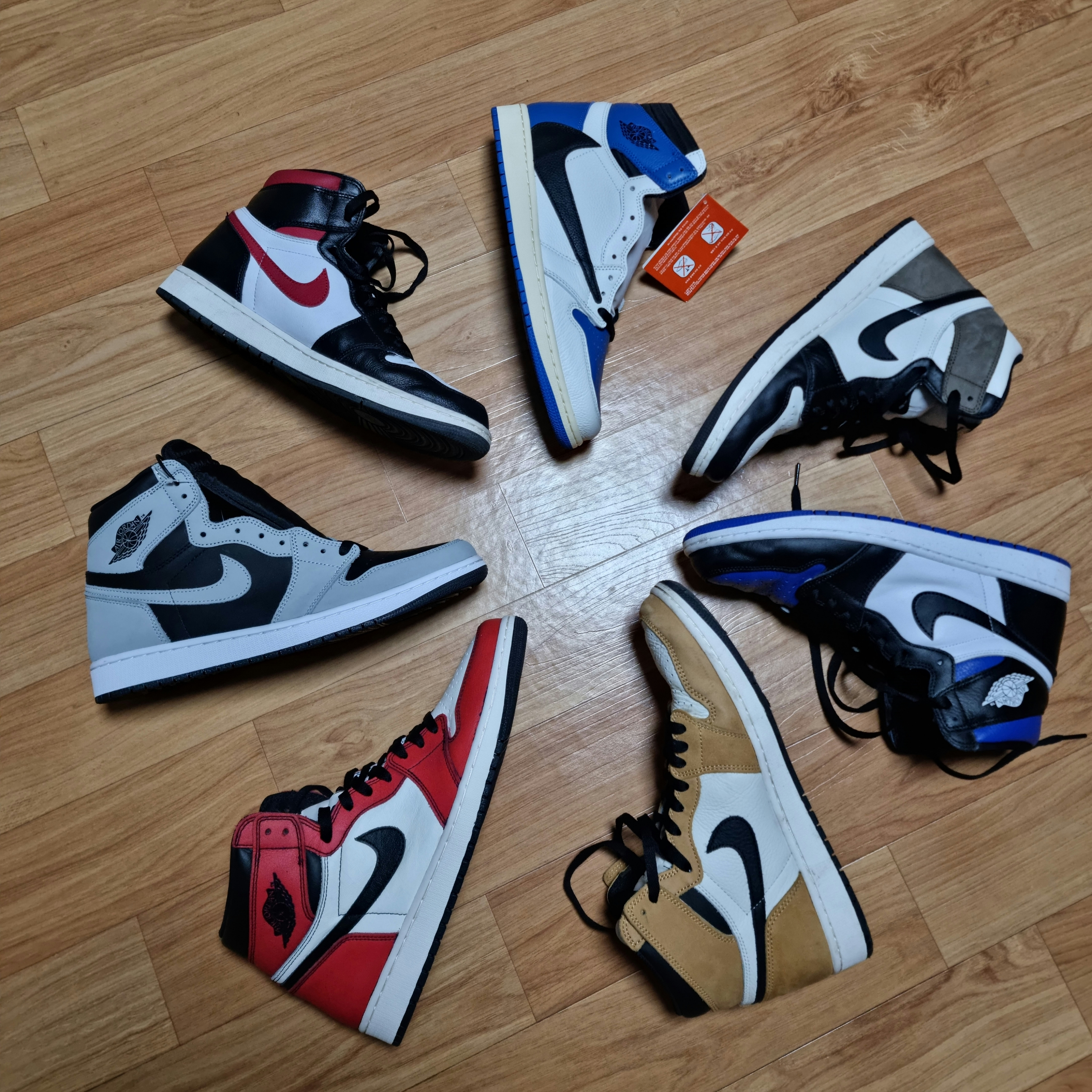 Jordan 1 Retro High OG Black Mocha, Jordan 1 Retro High OG Shadow 2.0 착용 스타일