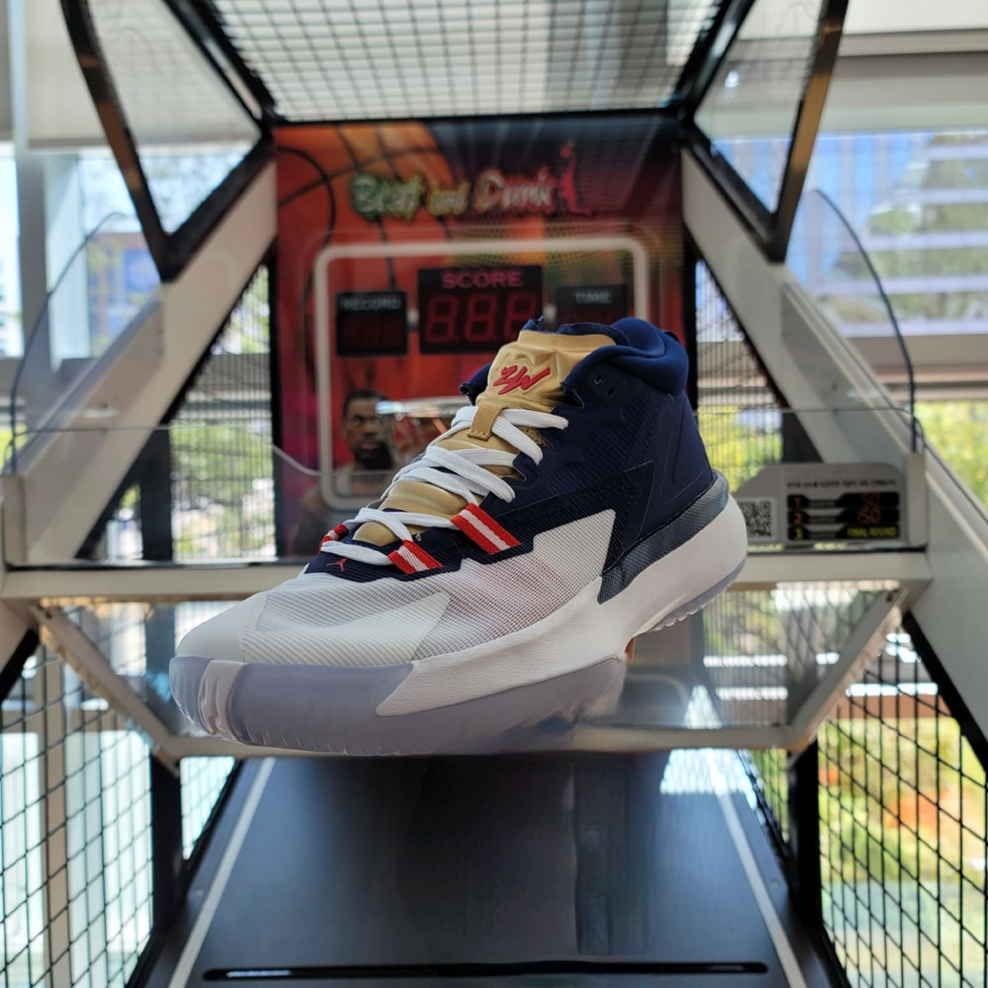 Jordan Zion 1 PF Blue Void 착용 스타일