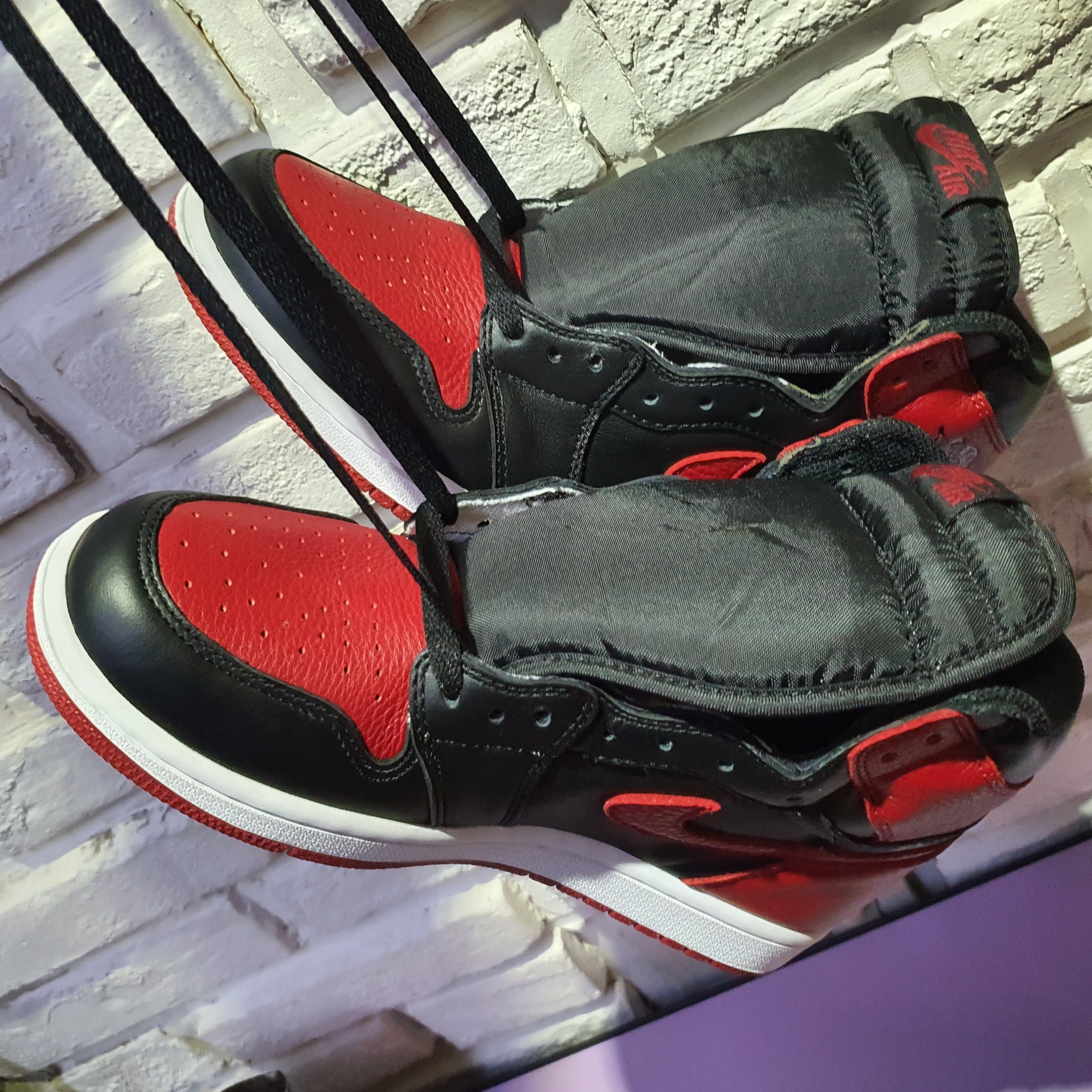 Jordan 1 Retro High OG Bred Banned 2016 착용 스타일 - 2