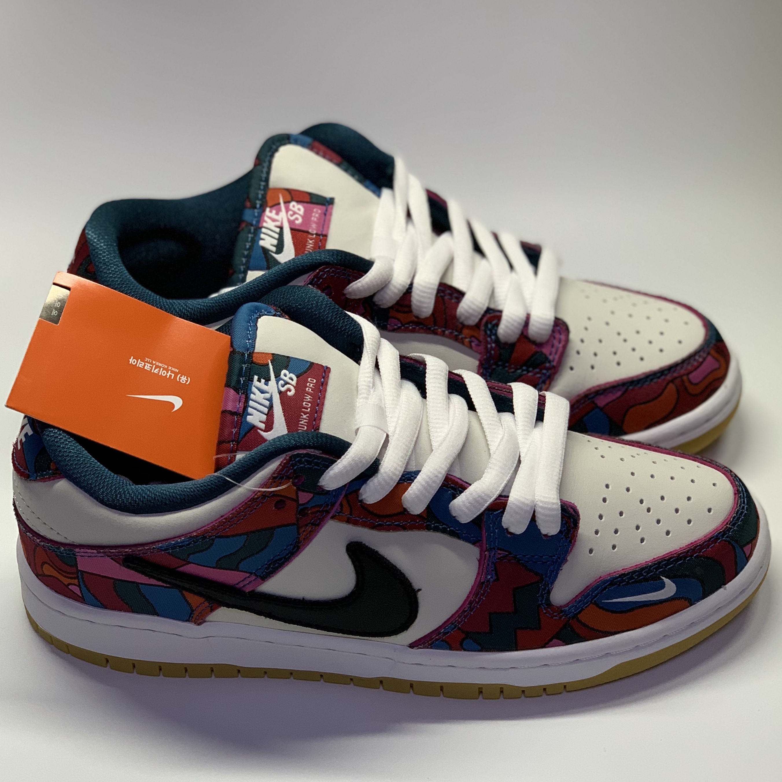 Nike x Parra SB Dunk Low Pro Abstract Art 착용 스타일 - 3