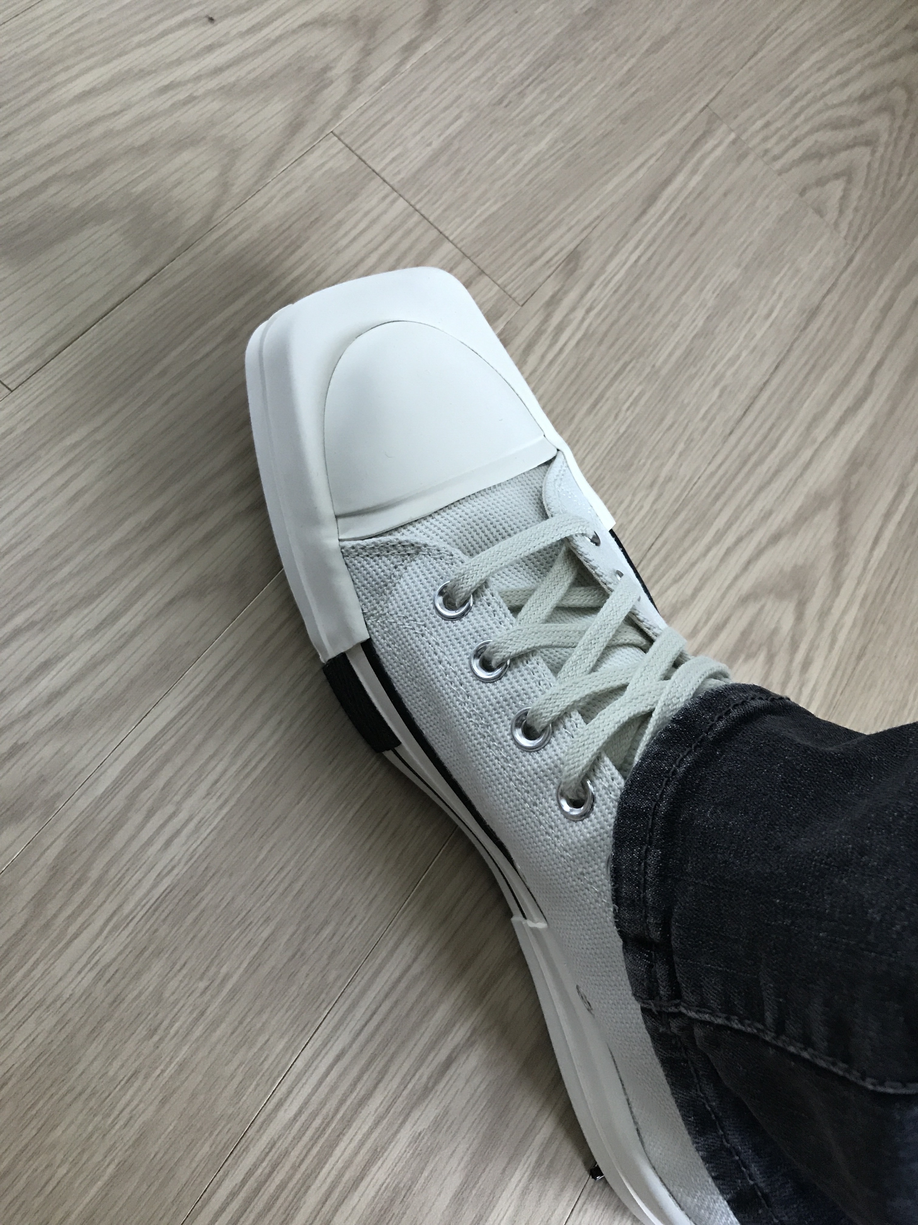 Converse x Drkshdw Turbodrk Chuck 70 Ox Lilly White 착용 스타일