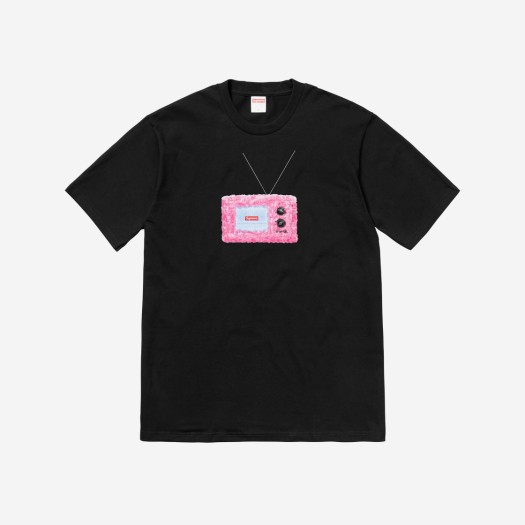 슈프림 TV 티셔츠 블랙 - 18SS