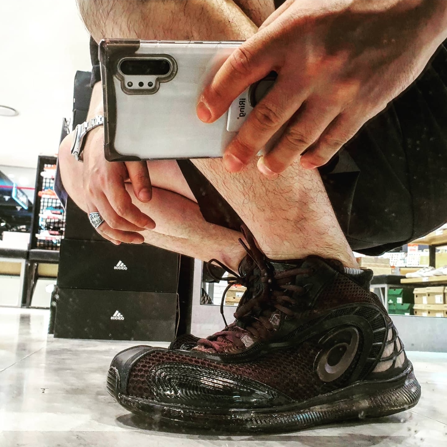 Asics x Kiko Kostadinov Gel-Sokat 2 Coffee 착용 스타일